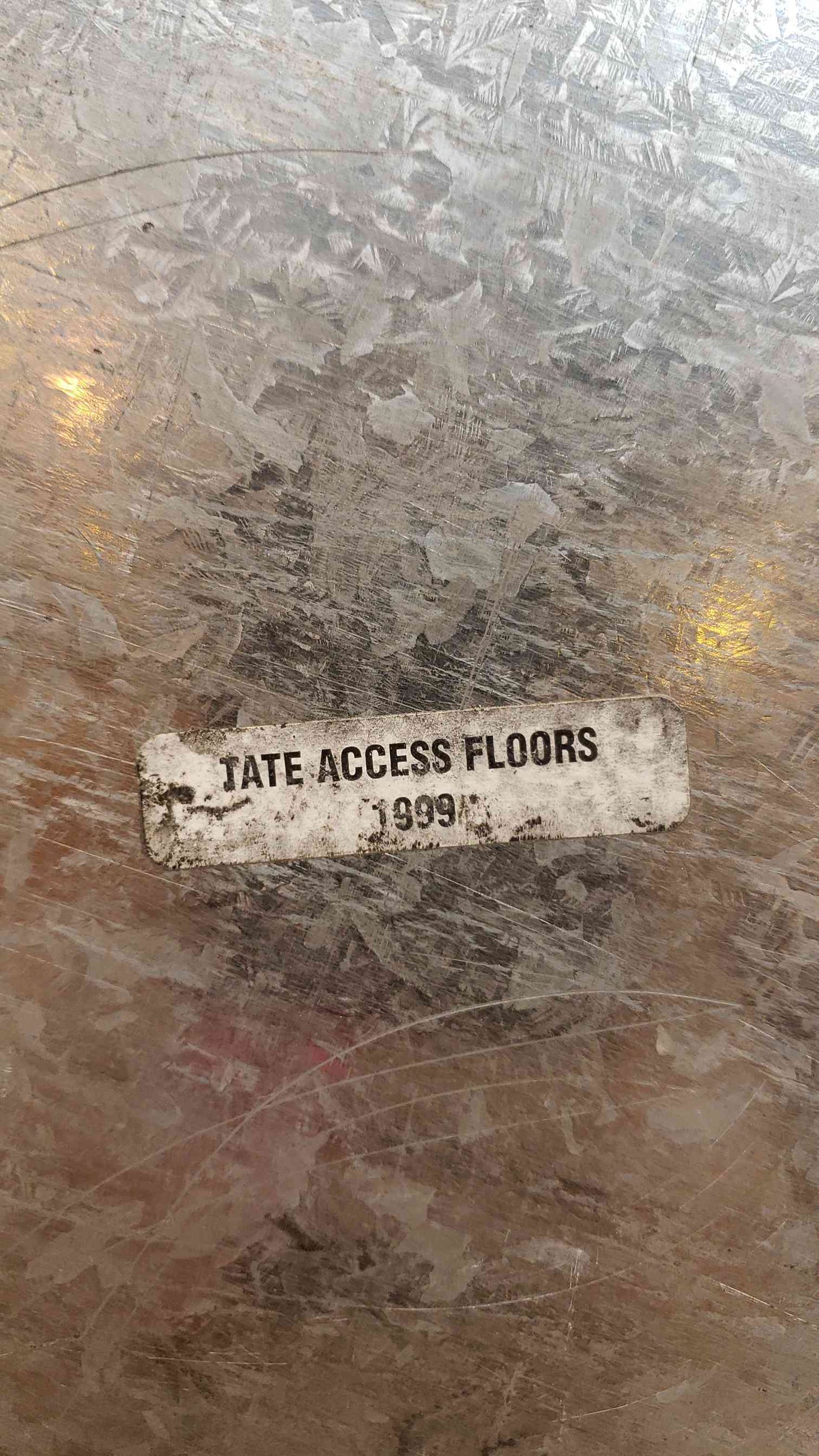 Tate Raised Access Wood Core Floor Tile Gray Starlight 2x2(100592)