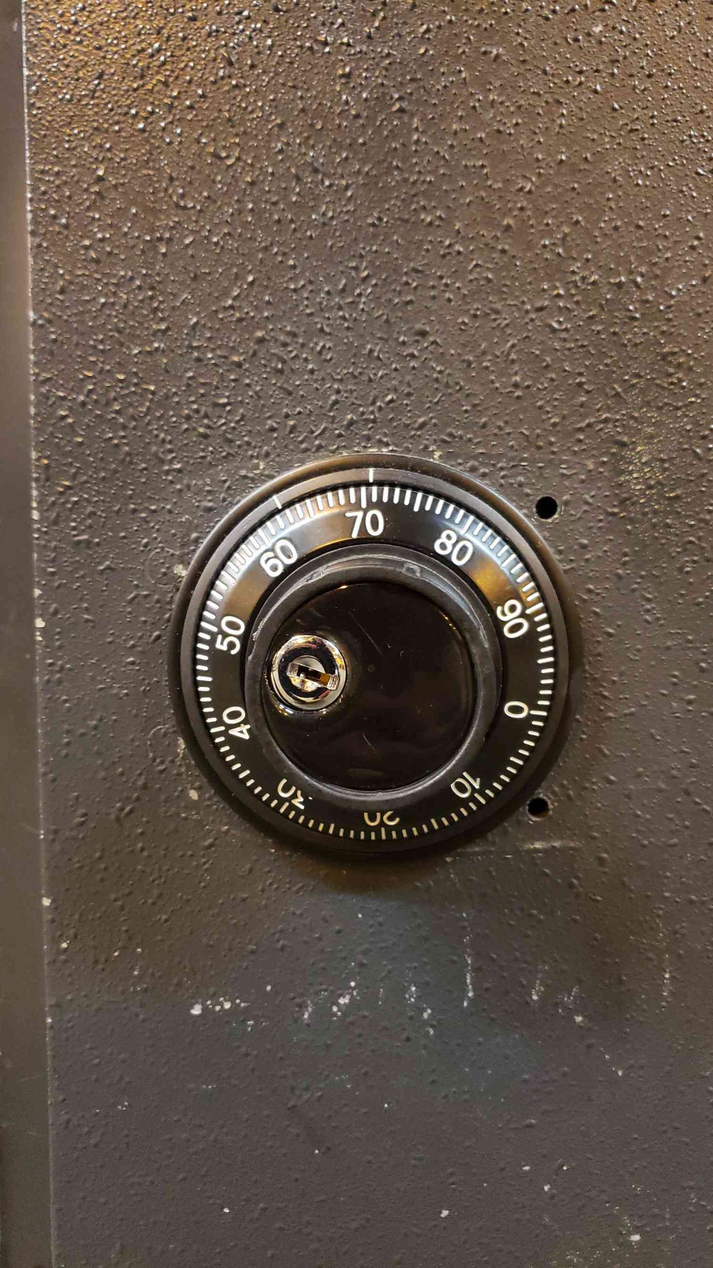 LeFebure Standing Height Banking Cabinet Casework 20" Metal w/ Combo Lock & Seat(100609BDL)