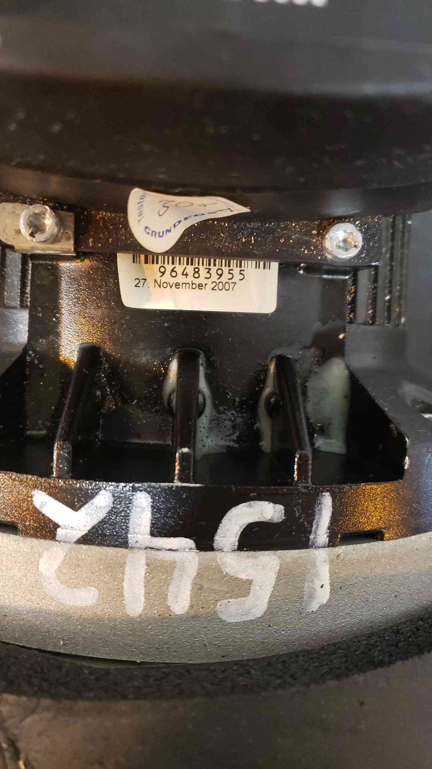 GRUNDFOS .75HP Pump 480V B 4JZ20173P10801 (SKU: 2403AA)(2403AA)