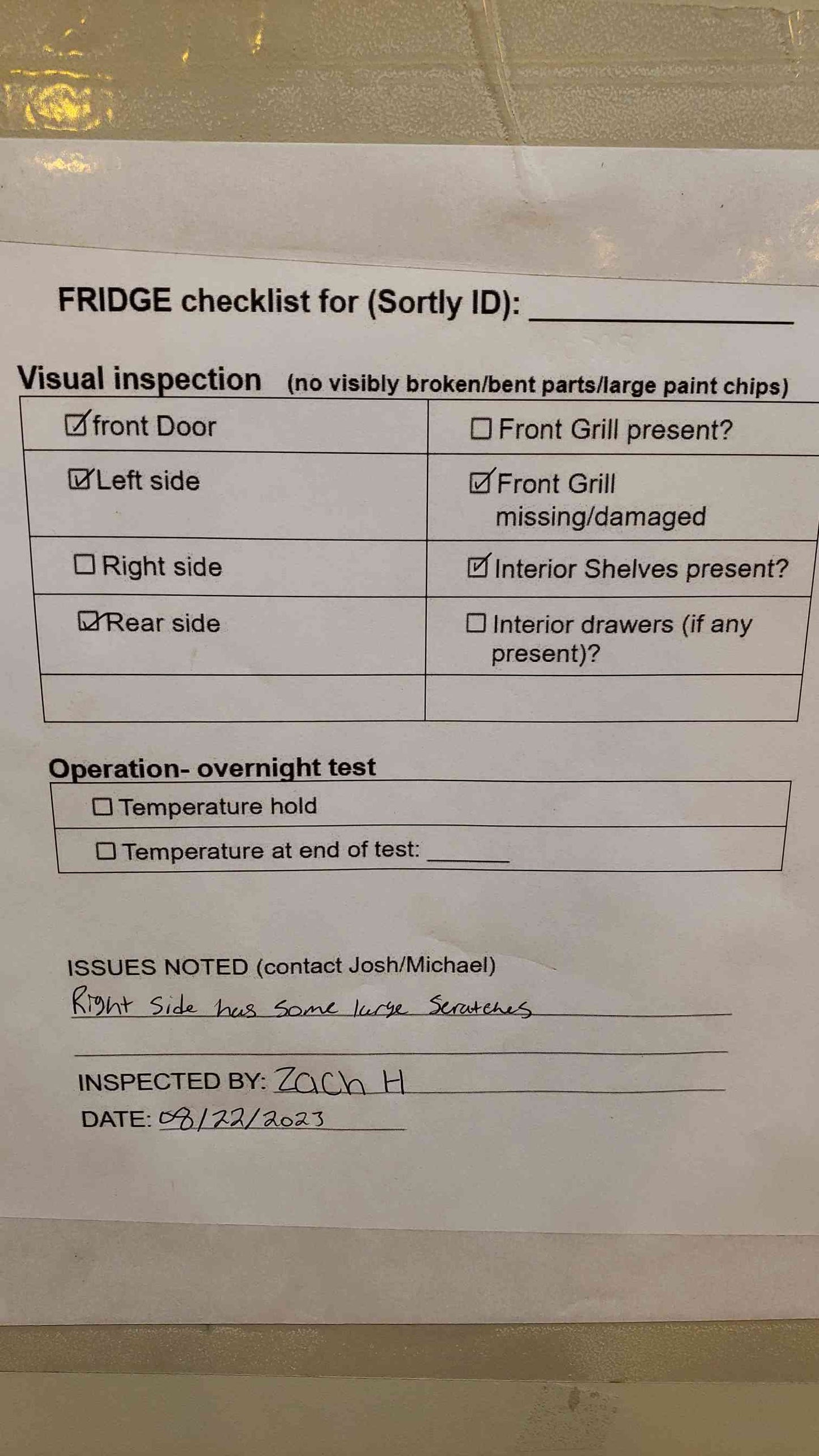 AS-IS Forma Scientific 8523 Bio Freezer AS-IS (100801)