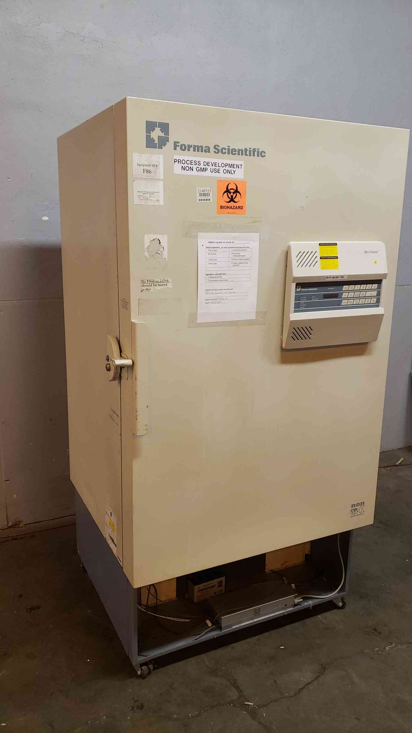 AS-IS Forma Scientific 8523 Bio Freezer AS-IS (100801)
