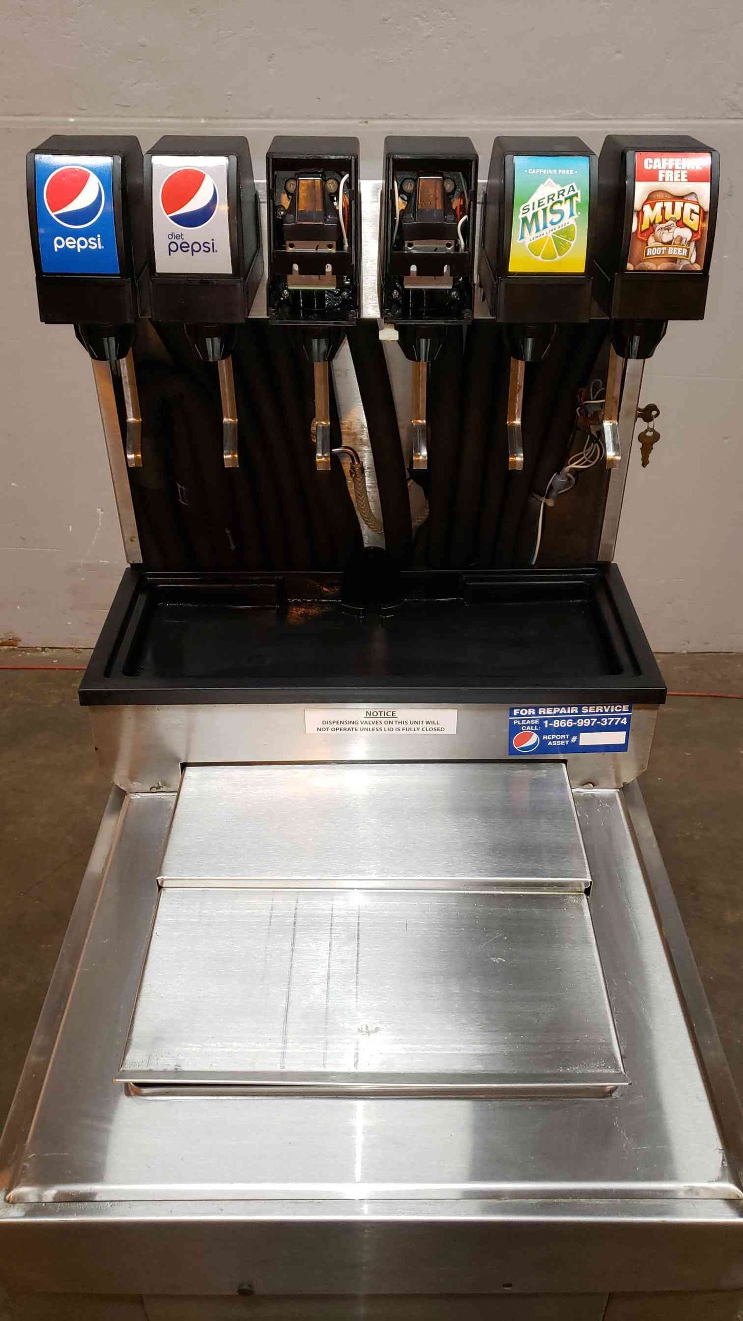 MANITOWOC BEVERAGE Soda Dispenser 16-1337 15X22 McCann's MTJ(100726)