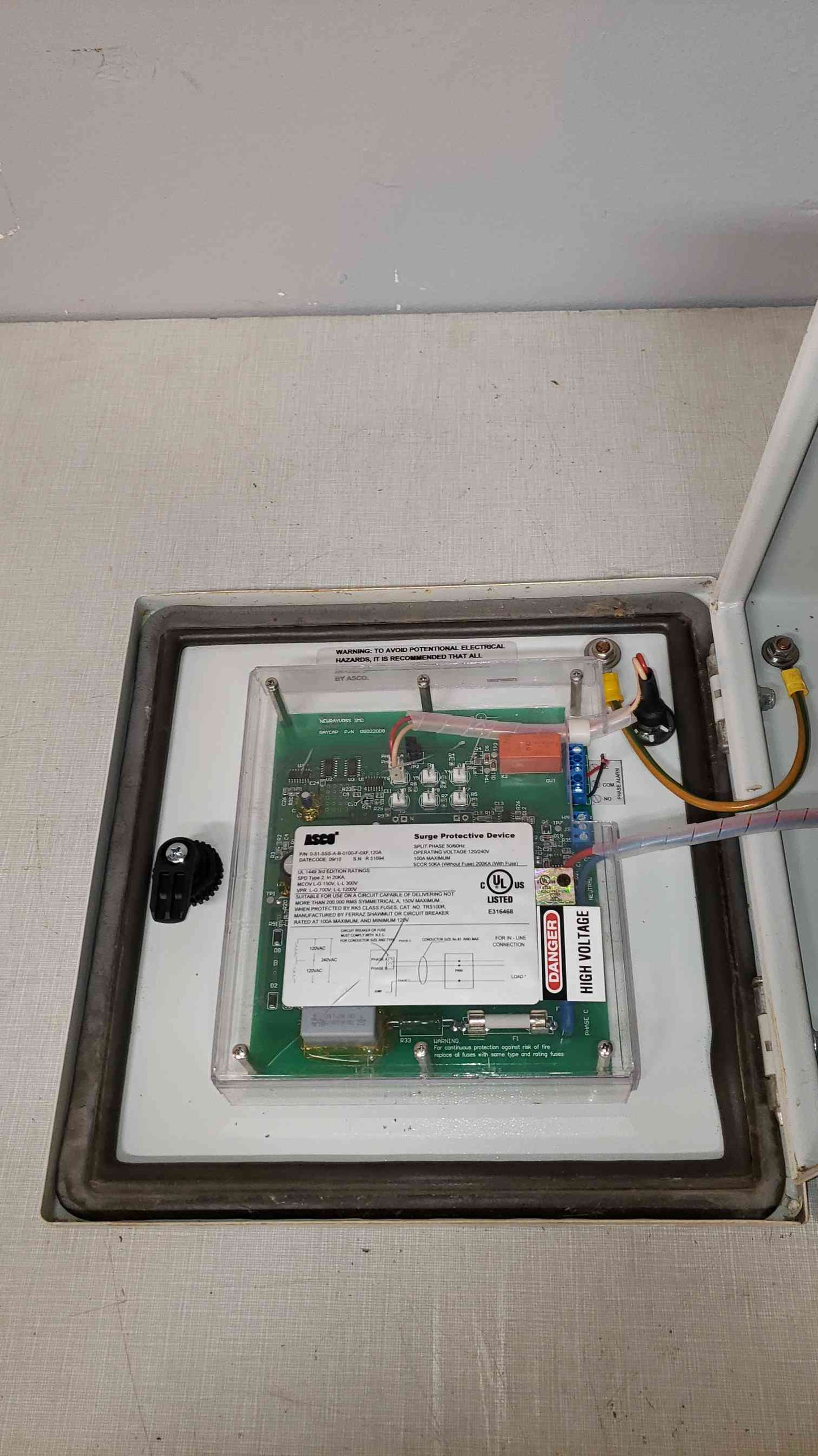 ASCO SERIES 500 Surge Suppression System (SKU: 3889AA)(3889AA)