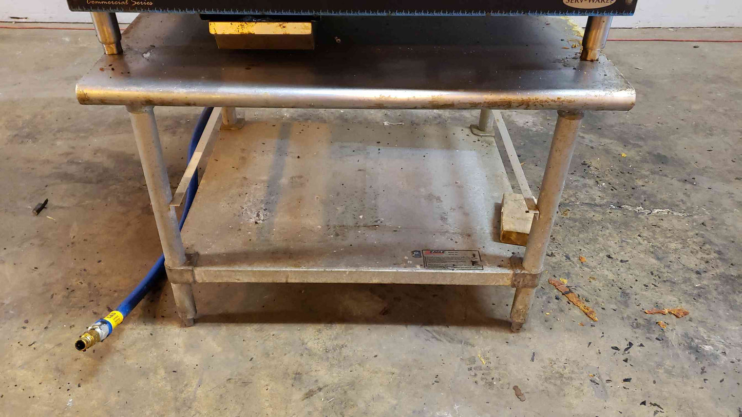 SERV-WARE Stainless Steel Flat Top Griddle SMG-36(100785)