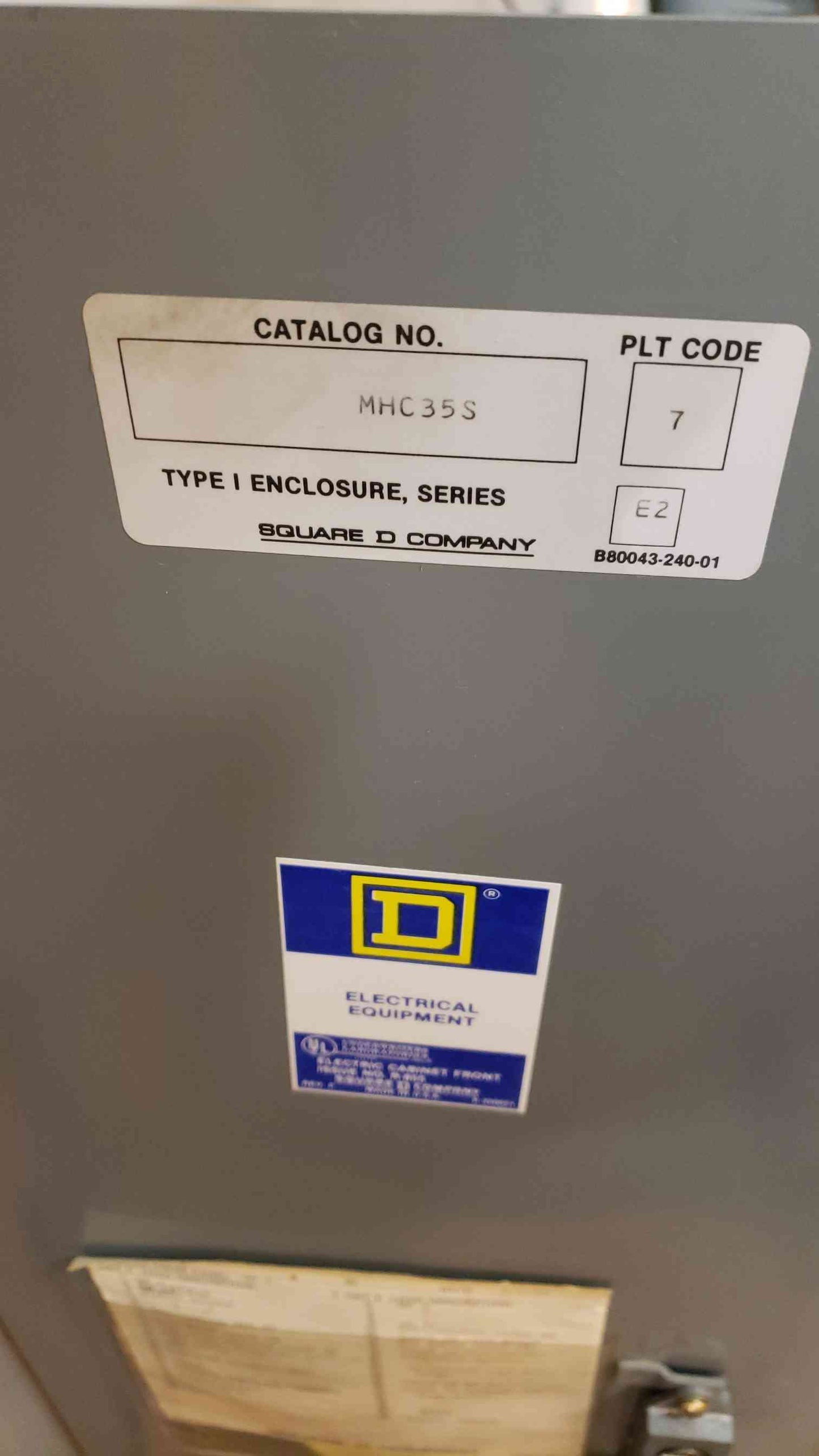 225A NQOD Square D Panel Board 208/120/240v MHC35S LOADED(100289)