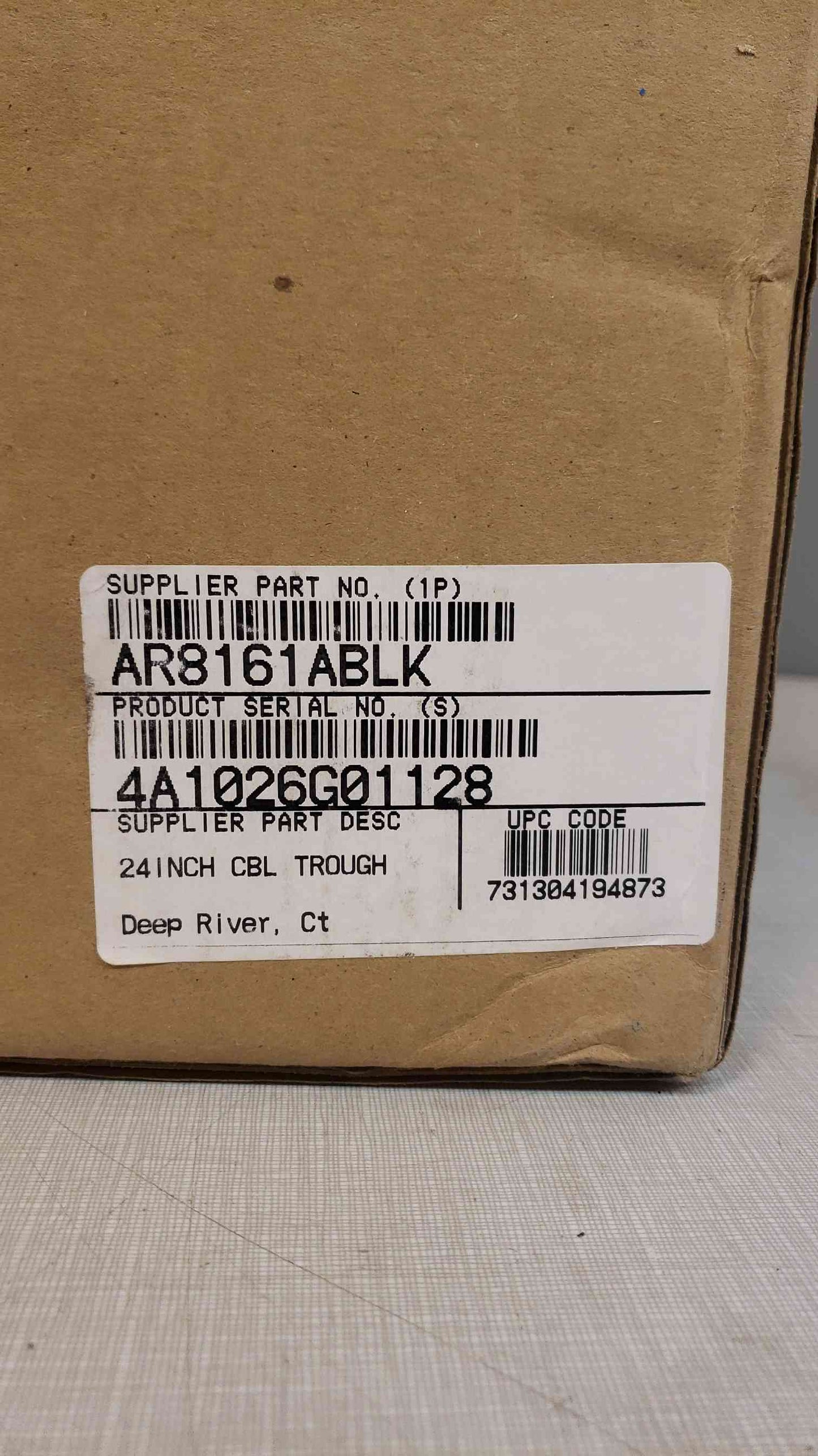 24" Cable Partition AR8161ABLK NEW(100702)