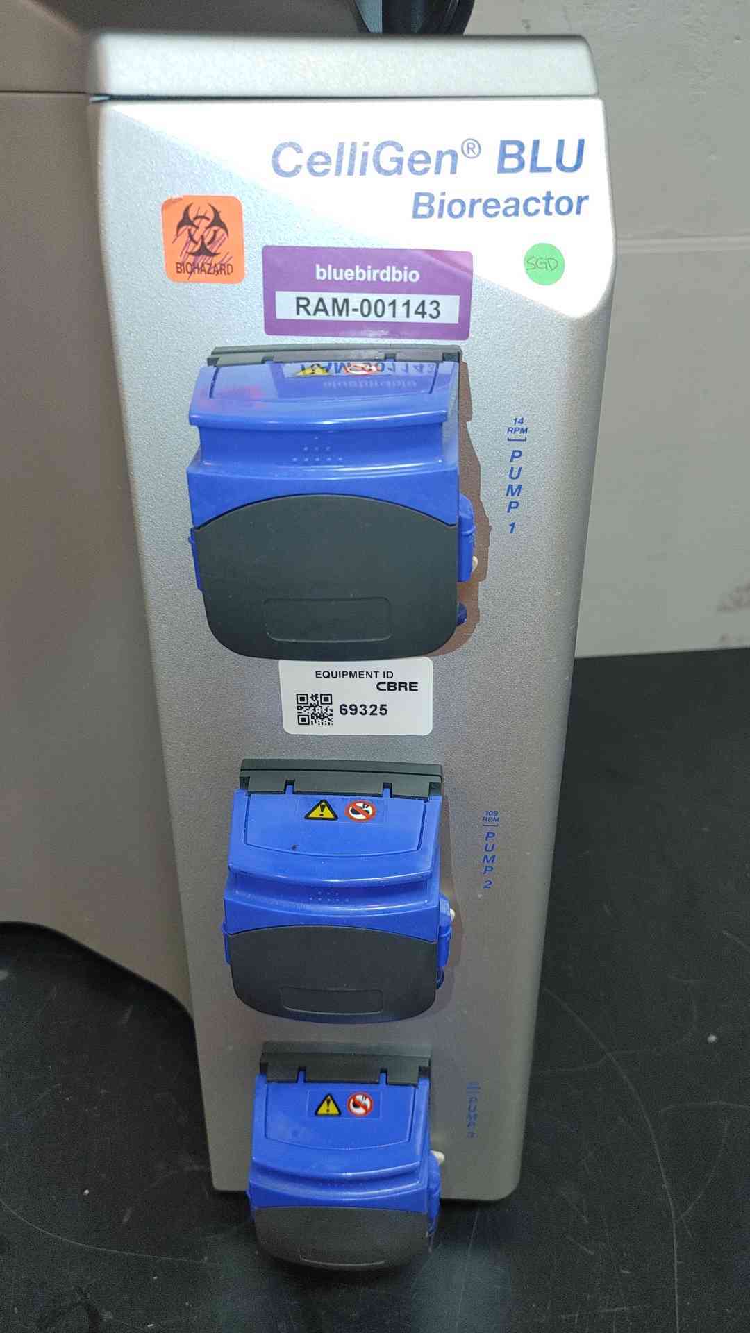 New Brunswick CelliGen Blu Bioreactor M1363-120-3SA