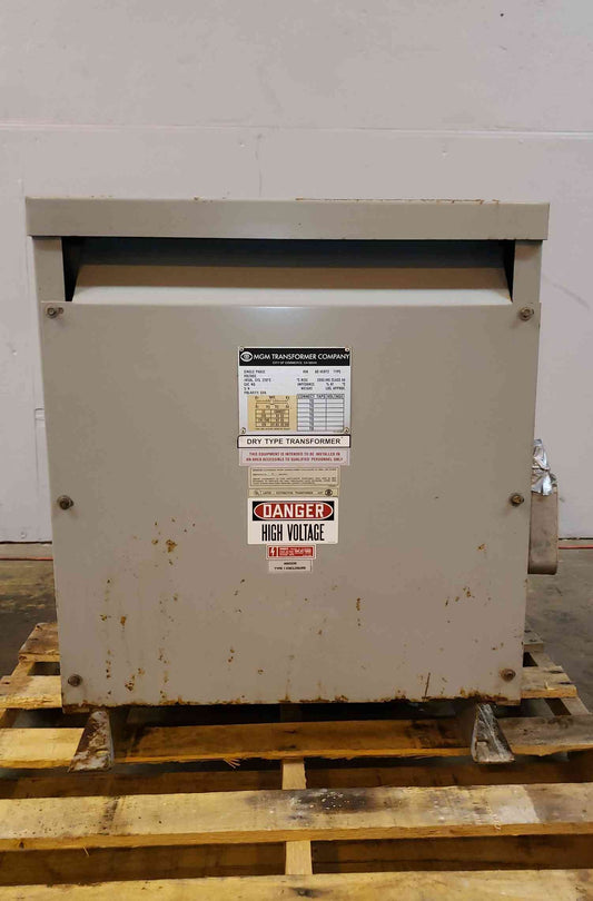 15KVA MGM Dry Type Transformer 2400/4160v x 120/240v(100519)