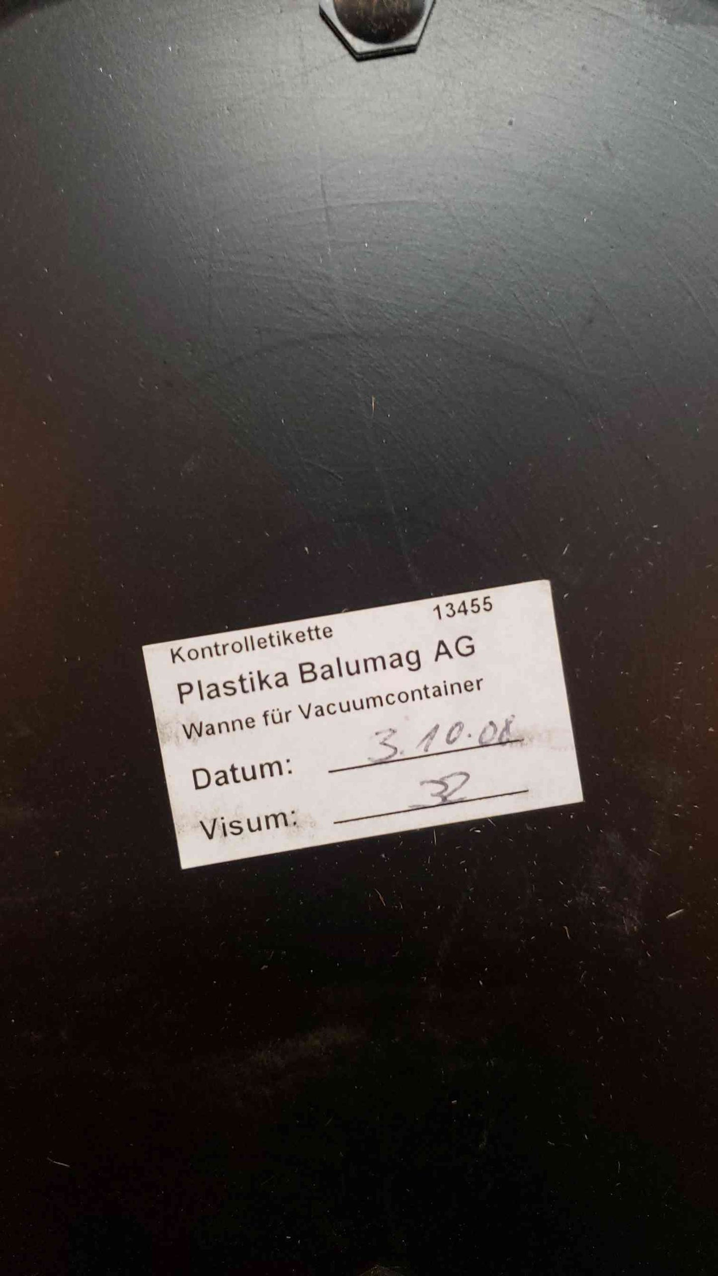 *Pickup Only* PLASTIKA BALUMAG Vacuum Container 9012265(100980)