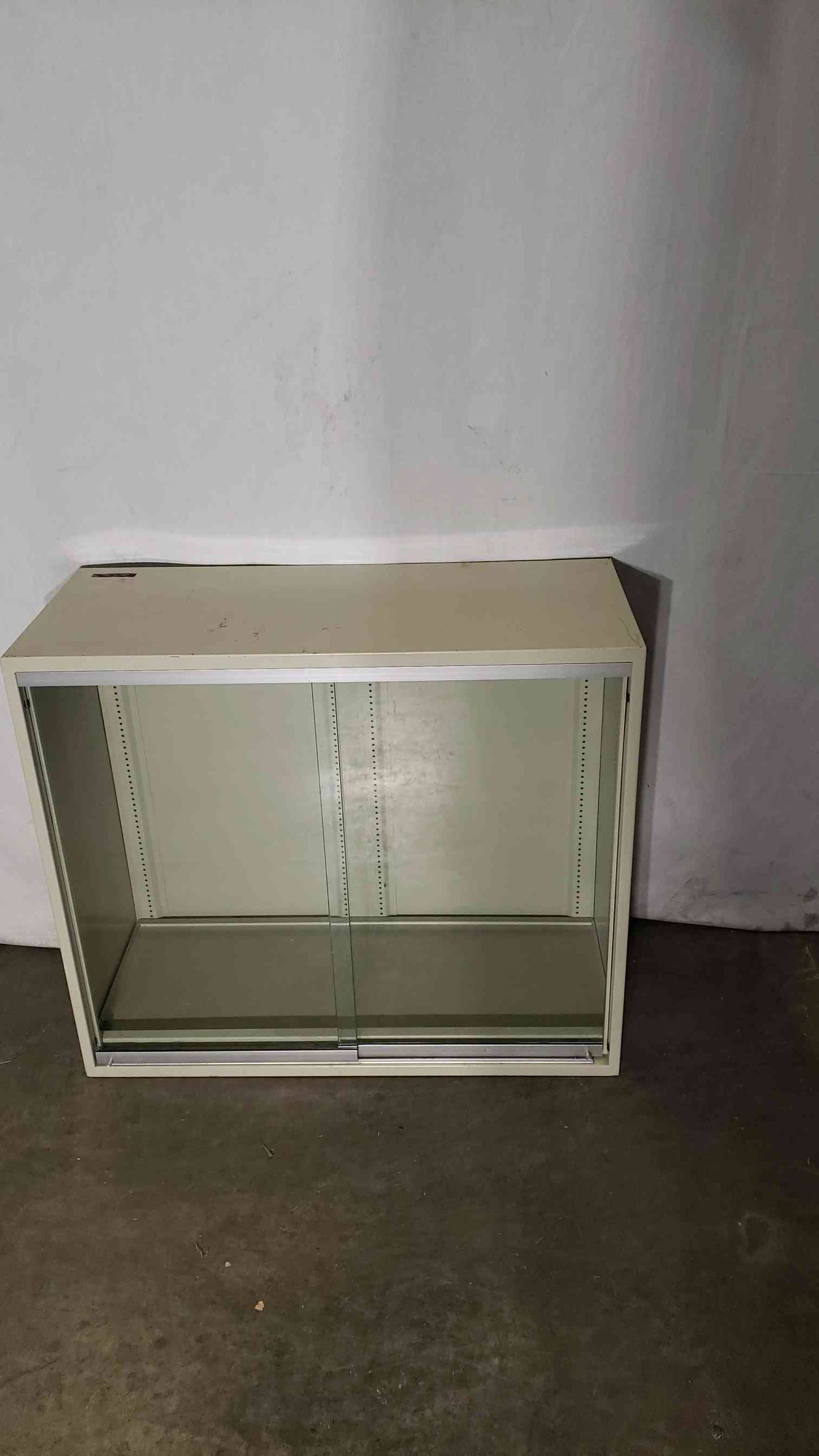 36x15x31 Sliding Glass Overhead Cabinet(100098)