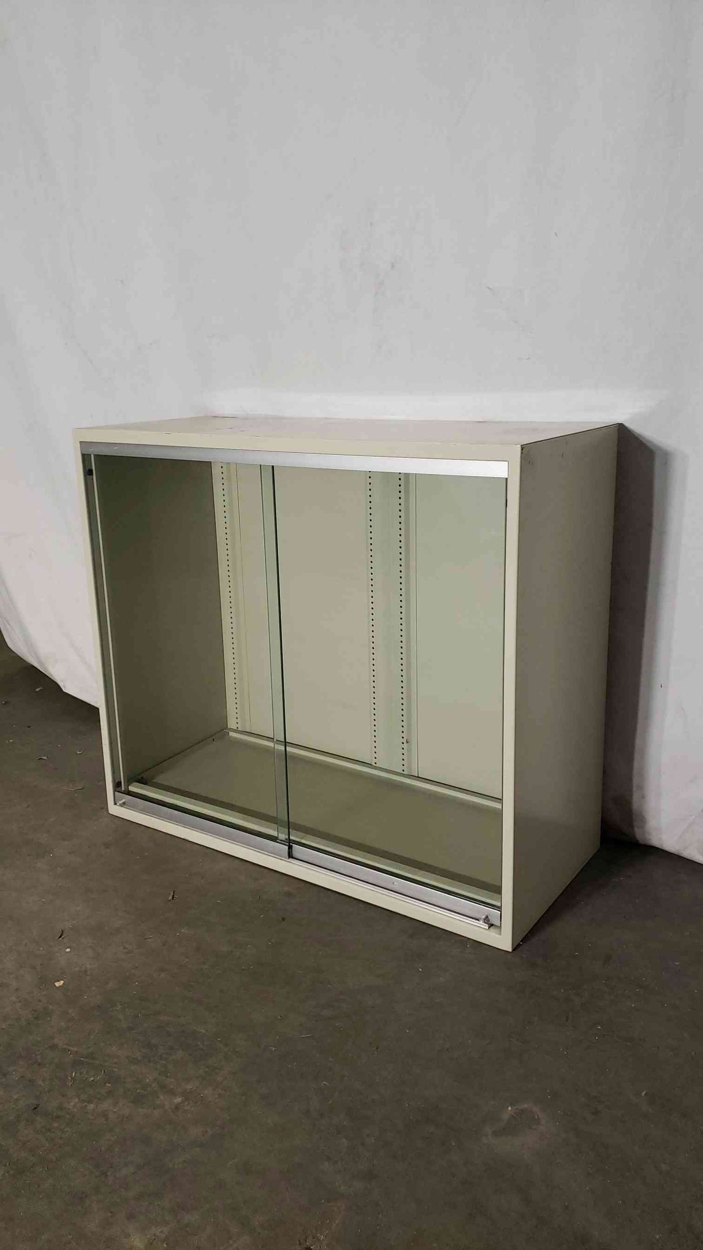36x15x31 Sliding Glass Overhead Cabinet(100098)