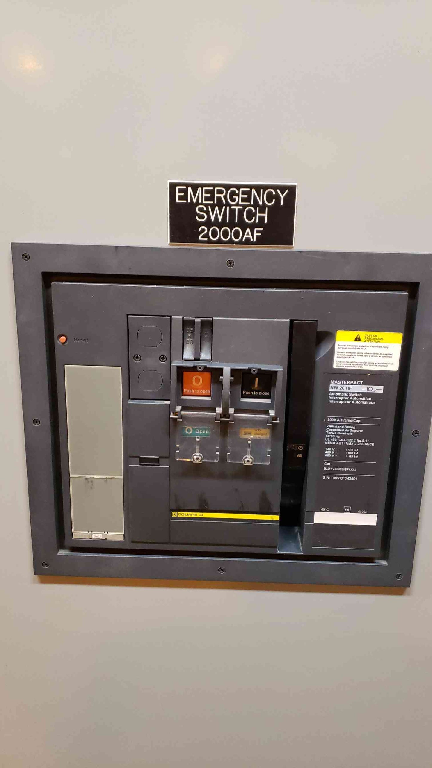 2000A Lake Shore ATS 480v Automatic Transfer Switch ICFA32000CPSD/SE/GFP/FAO (SKU: 2456AA)(2456AA)
