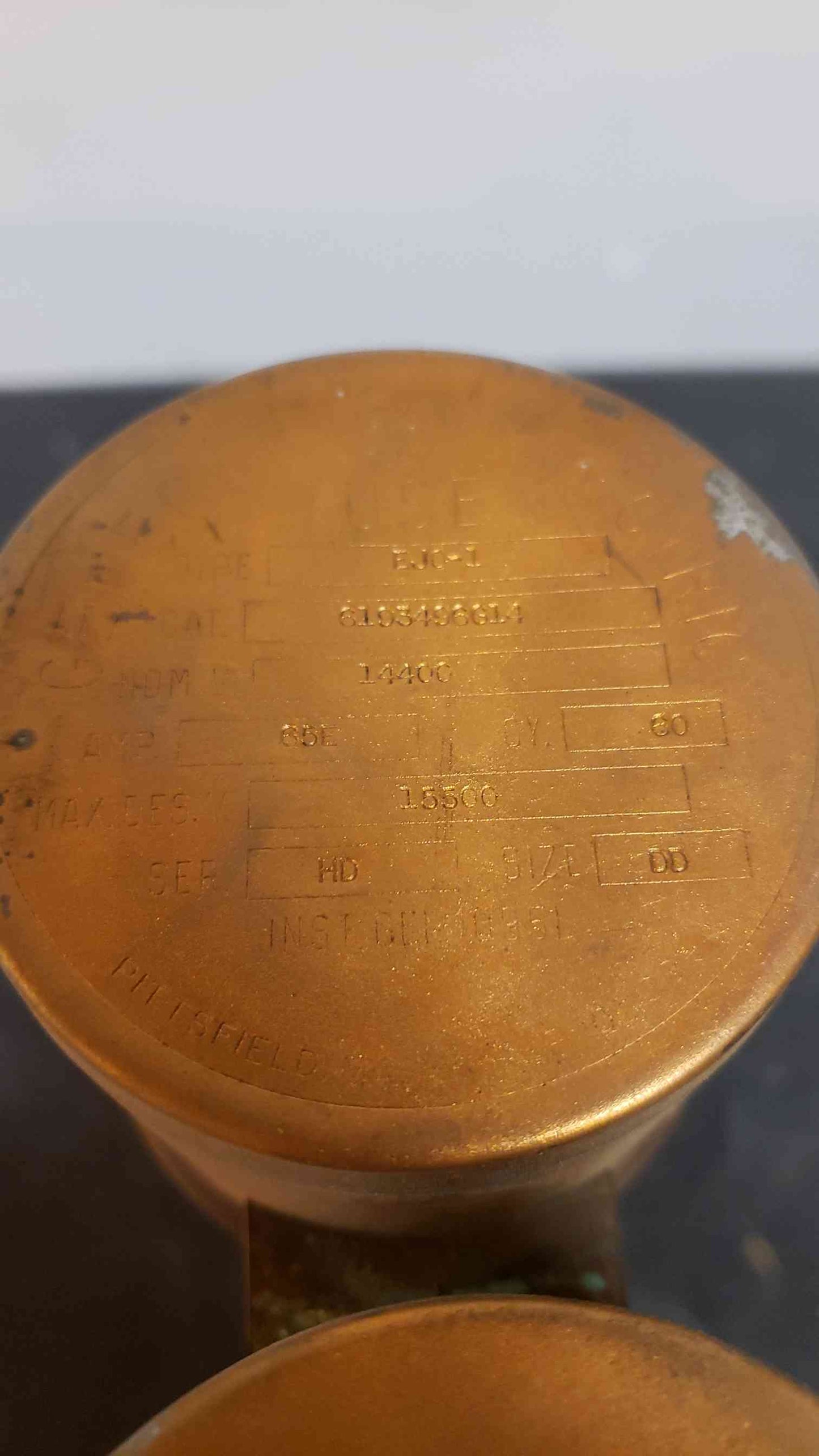 General Electric Type EJO-1 Size DD 6193496G14 (SKU: 4964AA)(4964AA)