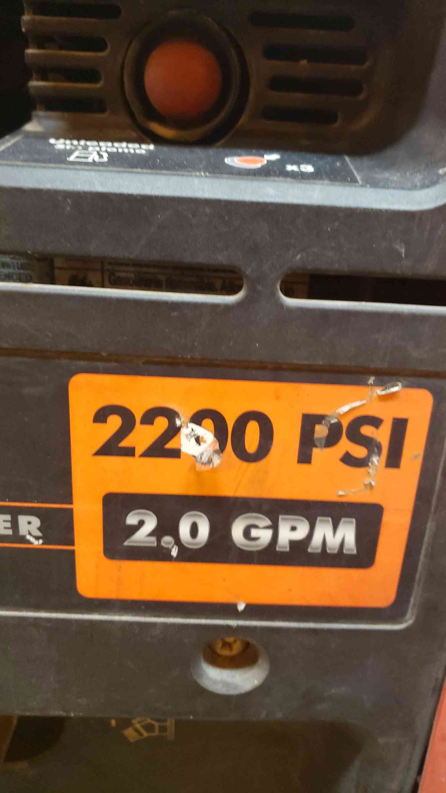 Husky Pressure Washer Q45 Series 2200PSI 2.0 GPM HU80522(3026AA)