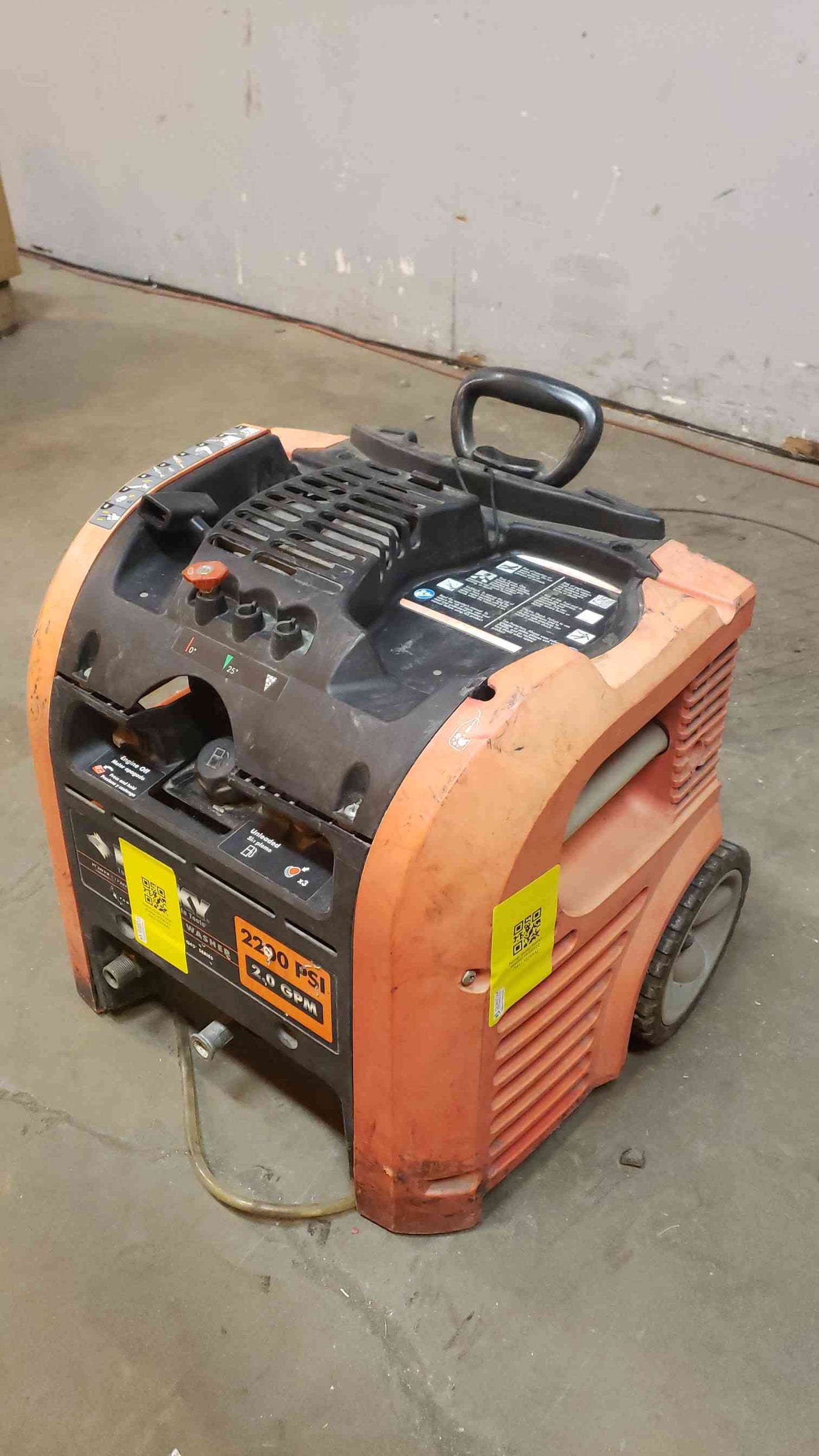 Husky Pressure Washer Q45 Series 2200PSI 2.0 GPM HU80522(3026AA)