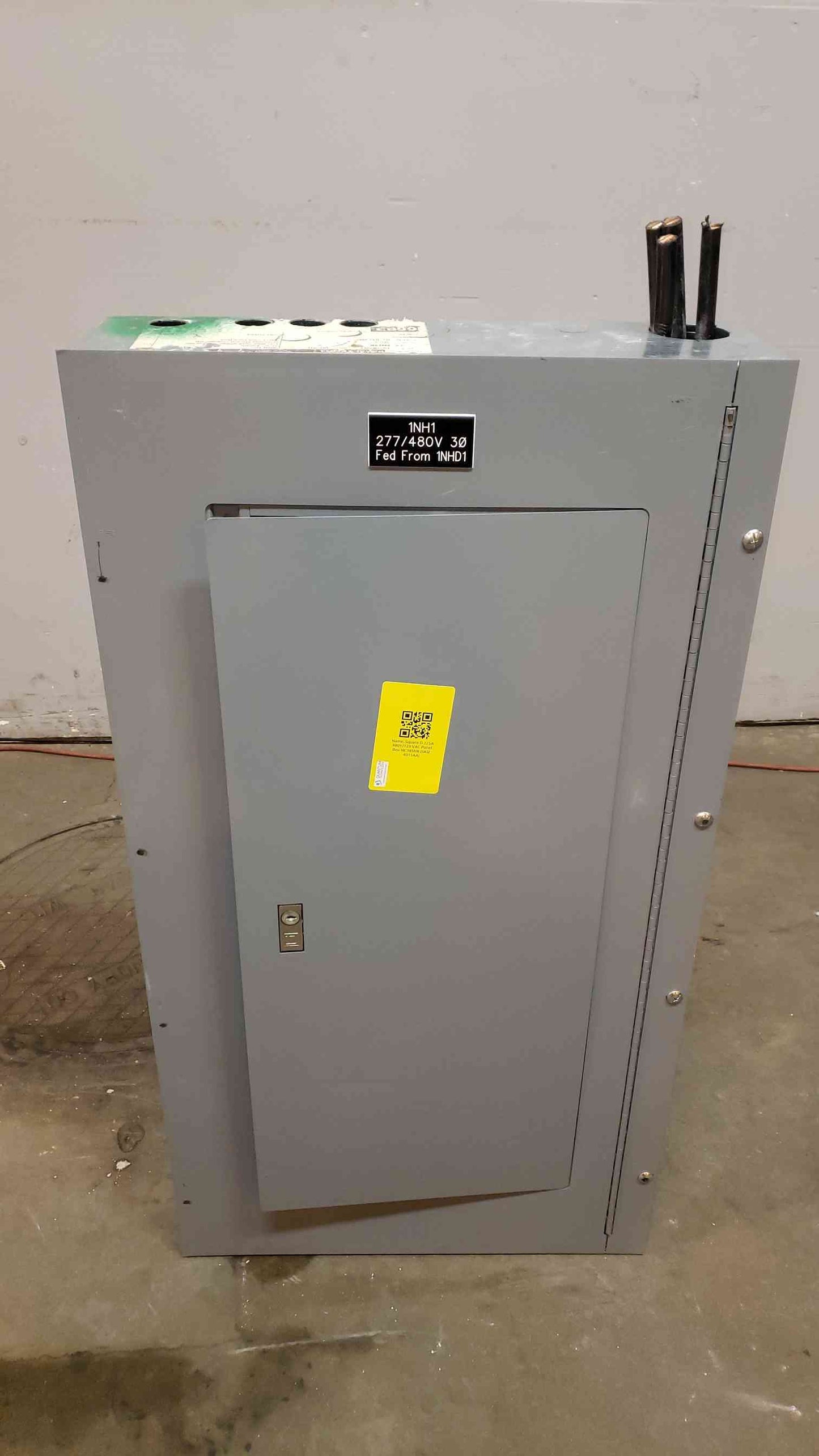 Square D 225A NF 480V / 277V Panelboard NC38SHR 2x 3 Pole EJB EGB (SKU: 4015AA)(4015AA)
