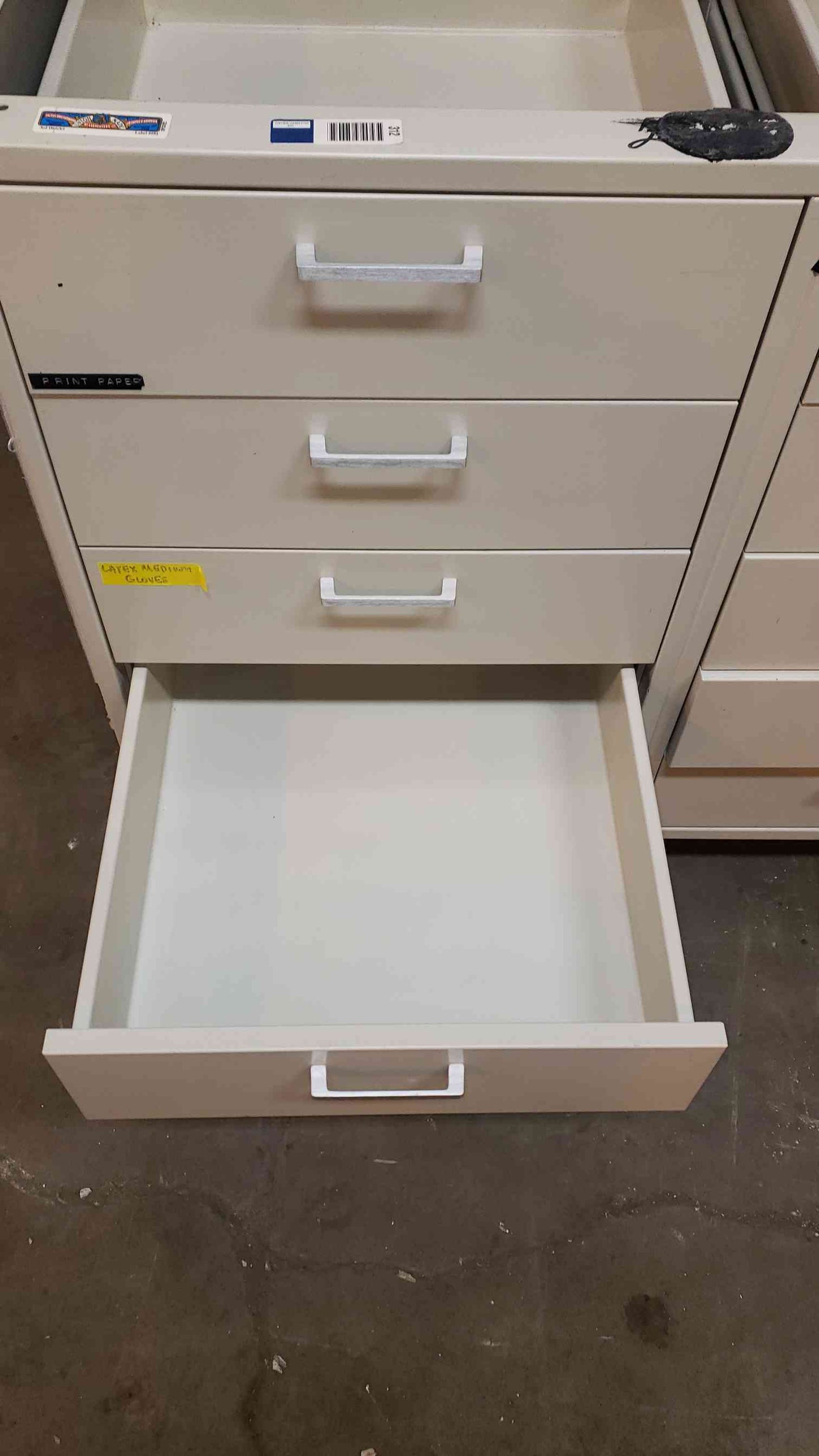 Fisher Hamilton 3'6" Drawer Cabinet (SKU: 4543AA)(4543AA)