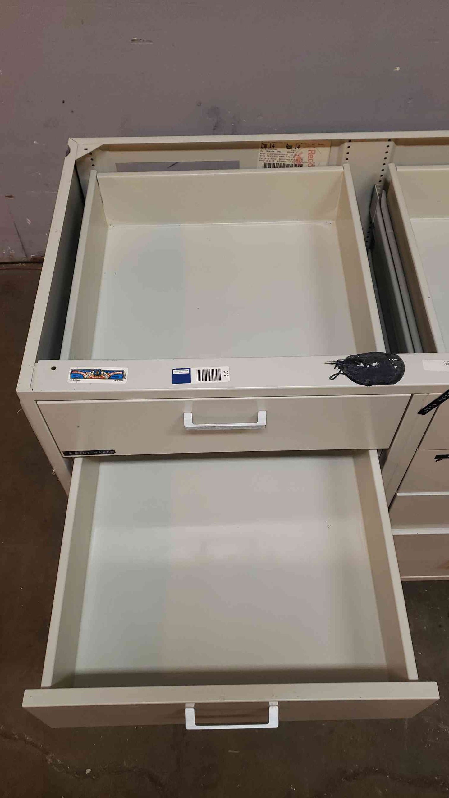 Fisher Hamilton 3'6" Drawer Cabinet (SKU: 4543AA)(4543AA)