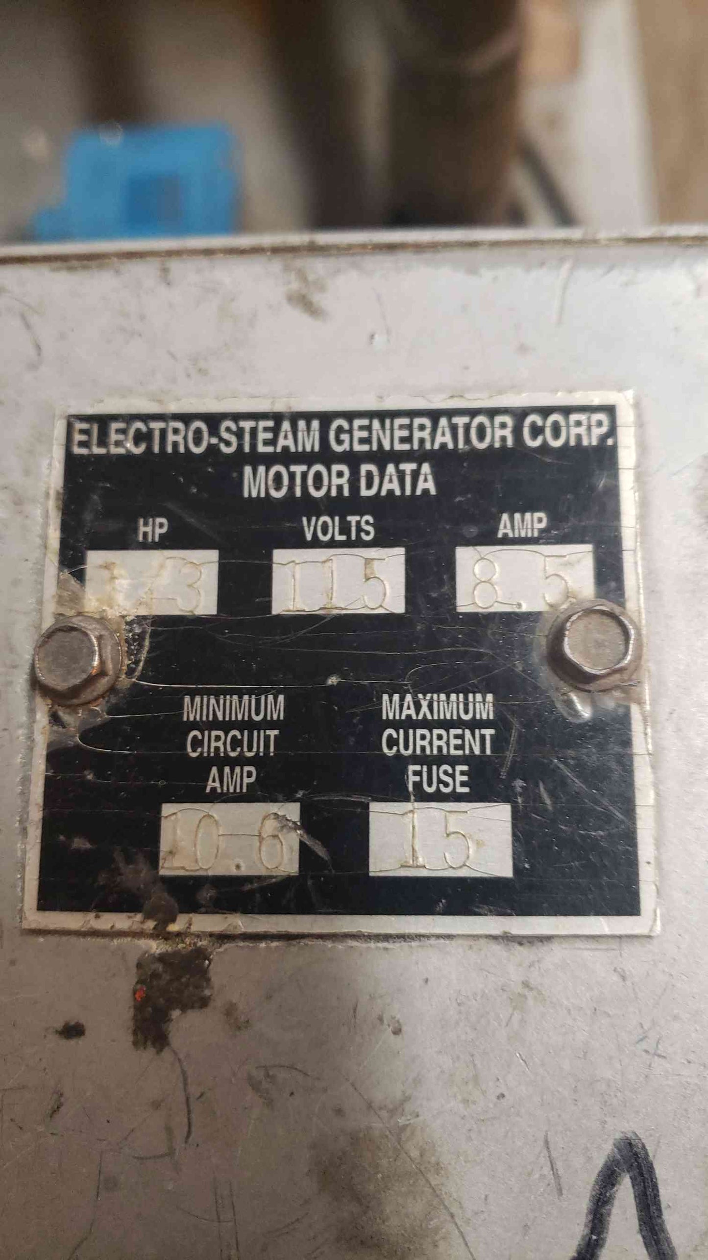 Electro Steam Generator 180KW 480V 3PH LB-180 (SKU: 1597AA)(1597AA)