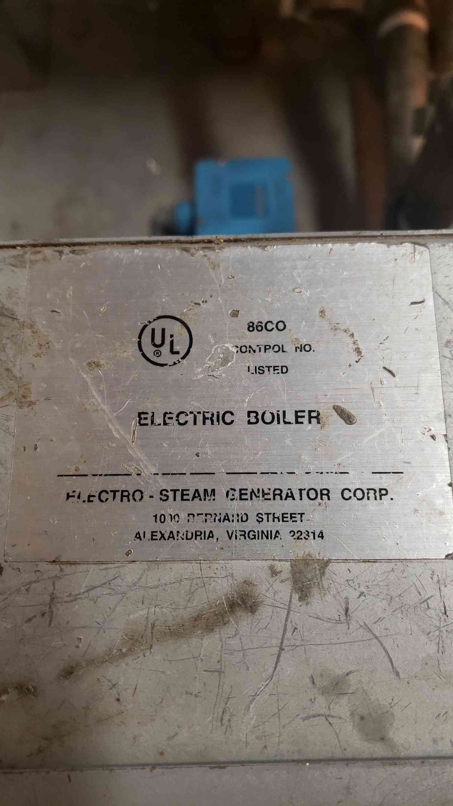Electro Steam Generator 180KW 480V 3PH LB-180 (SKU: 1597AA)(1597AA)
