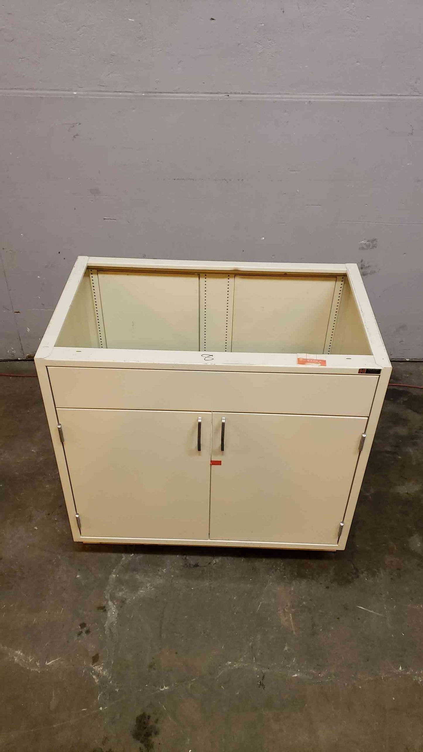 Kewaunee 3' Lab Casework Metal Base 2 Door Cabinet /Base cabinets(SKU: 2086AA)(2086AA)