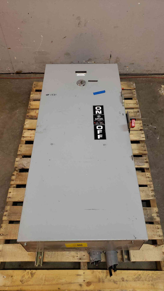 GE 400A 600VAC Heavy Duty F Safety Disconnect Switch TH3365 (SKU: 2563AA)(2563AA)