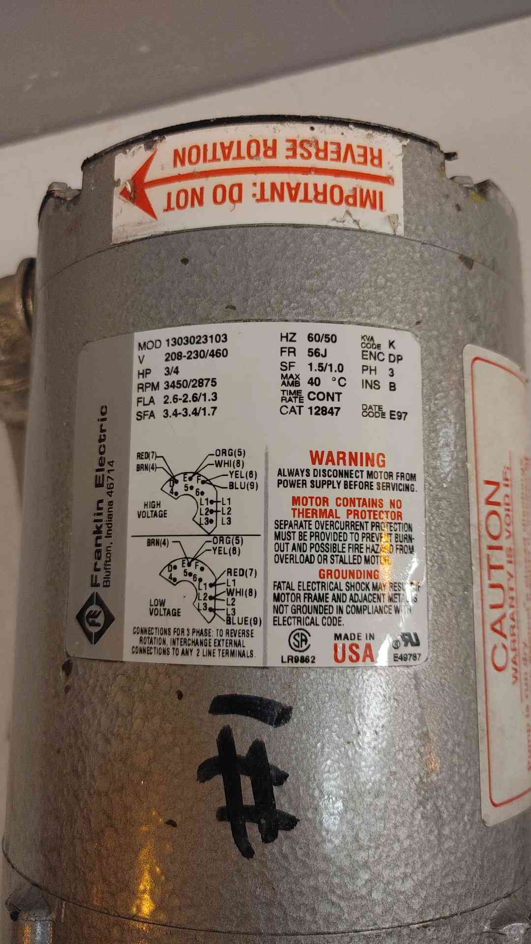 Webtrol H10B6 S16 Booster Pump (1652AA)(1652AA)