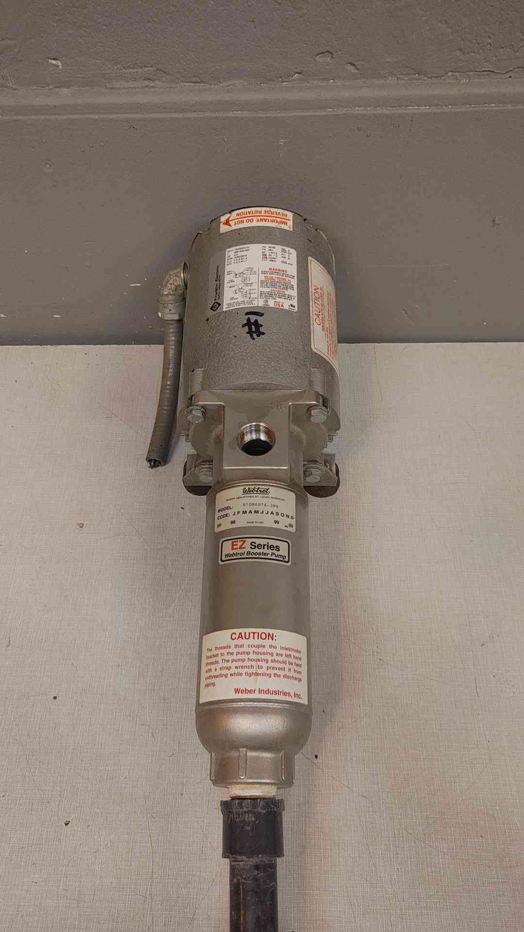 Webtrol H10B6 S16 Booster Pump (1652AA)(1652AA)