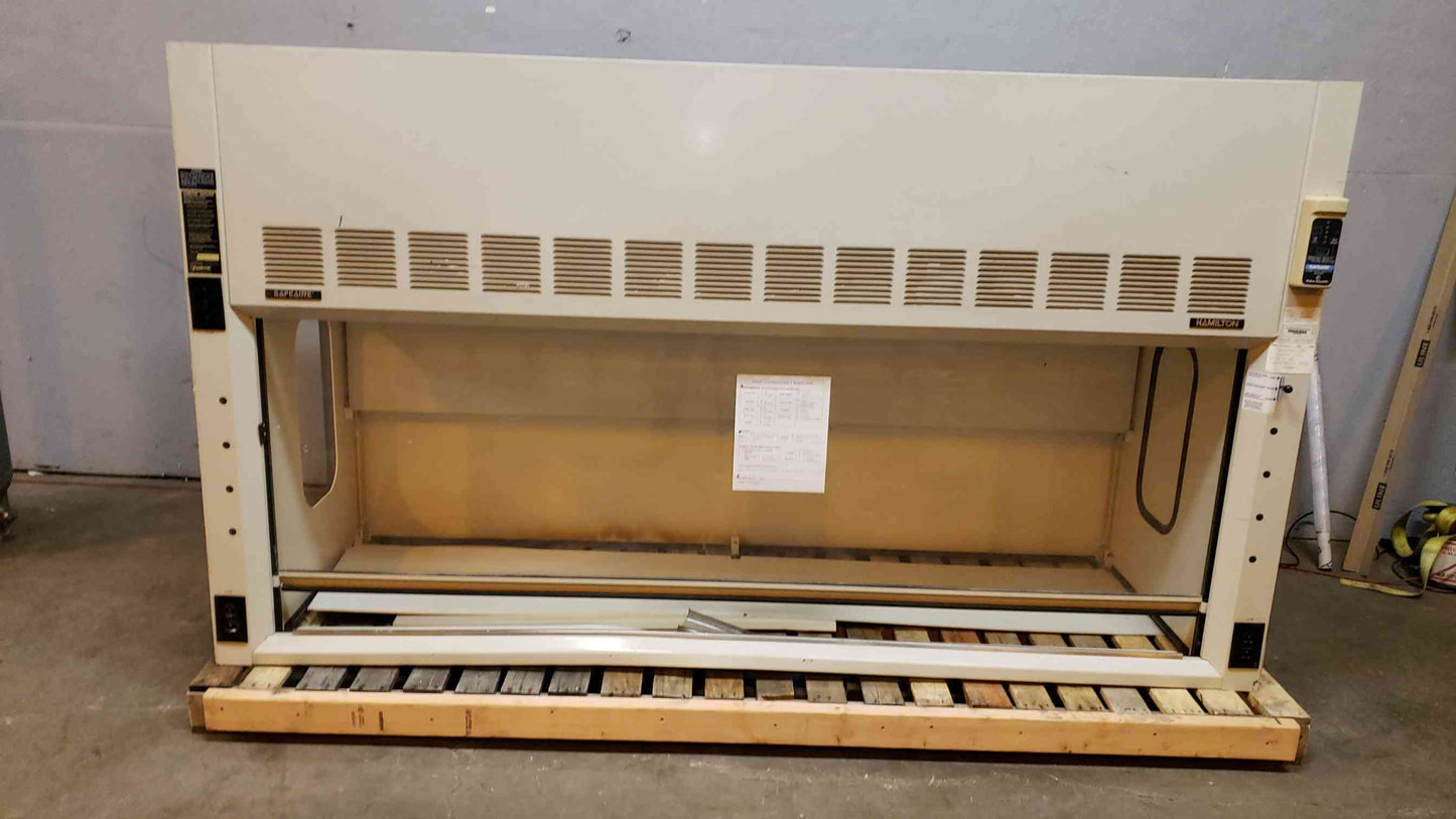 Hamilton SAFEAIRE 8' Chemical Fume Hood & Benches (SKU: 2568AA)