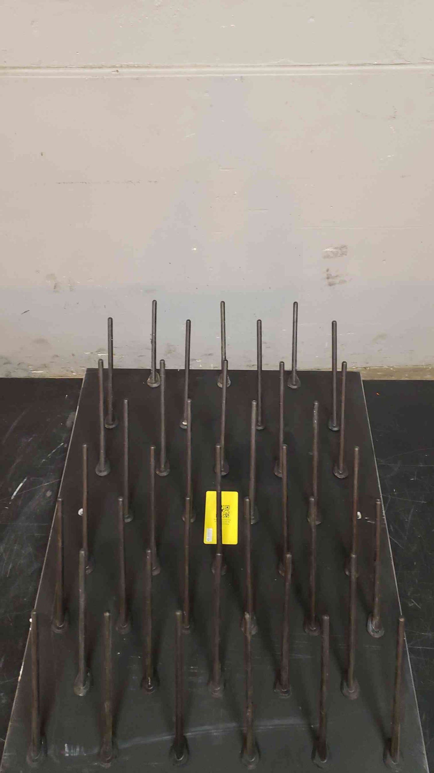 Black Epoxy Lab Peg Board 24x30 w/ Drain (SKU: 2060AA)(2060AA)