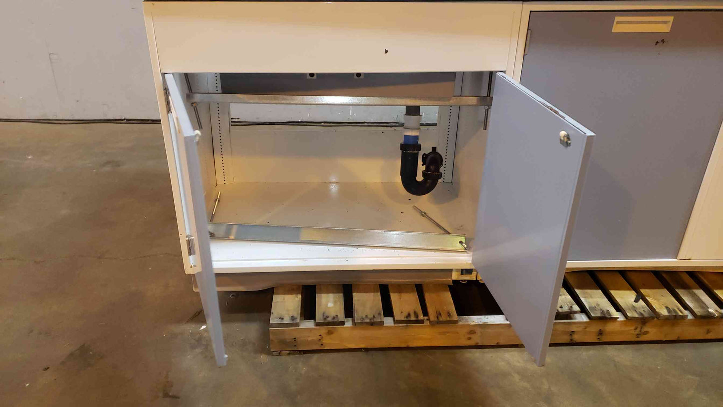 Fisher Hamilton 7' 5" Sink Bundle W/ Corner Cabinet (SKU: 5375AA)(5375AA)