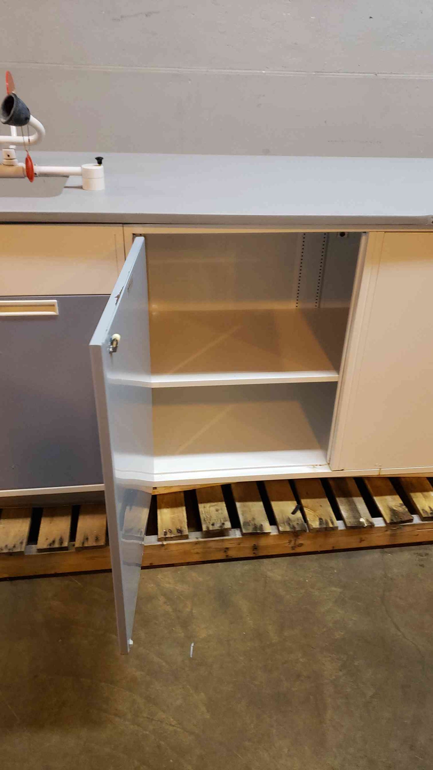 Fisher Hamilton 7' 5" Sink Bundle W/ Corner Cabinet (SKU: 5375AA)(5375AA)