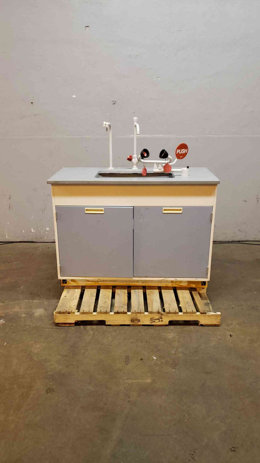 4' Fisher Hamilton Sink Casework Bundle & Fixtures (SKU:13470AA)(13470AA)