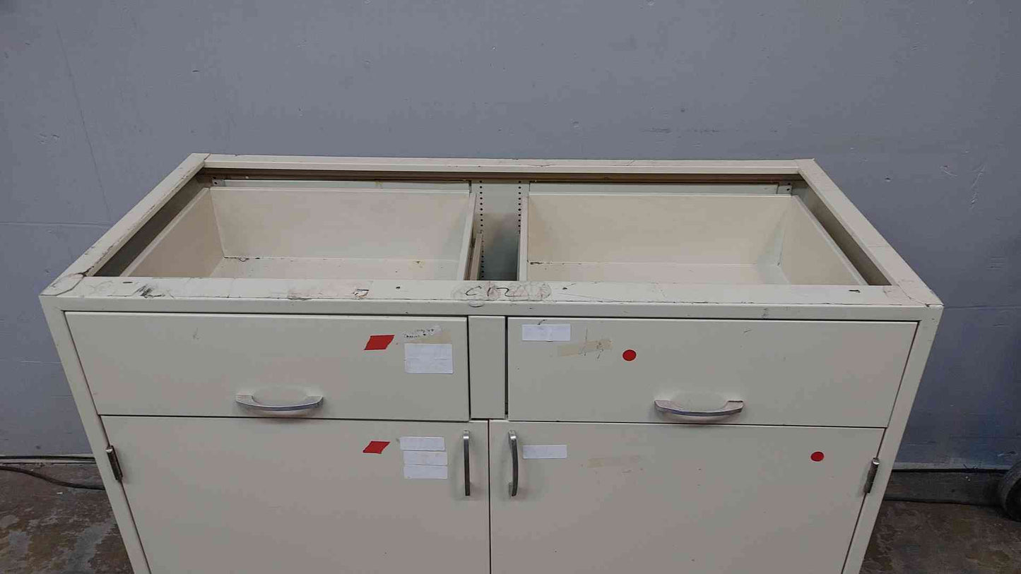 4' Hamilton Fisher Mixed Cabinet (3142AA)(3142AA)