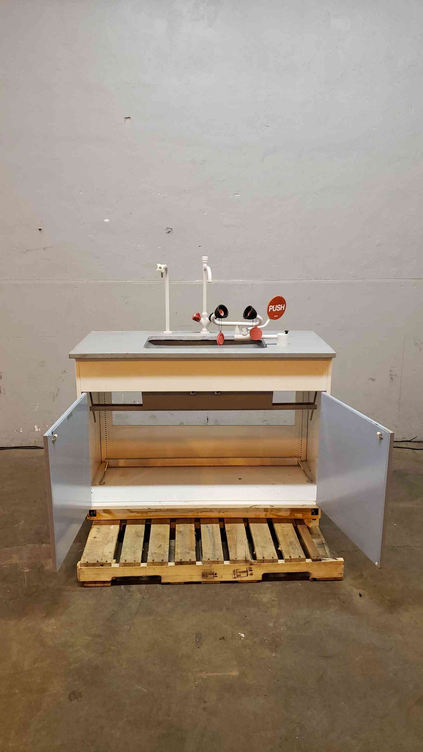 4' Fisher Hamilton Sink Casework Bundle & Fixtures (SKU:13470AA)(13470AA)