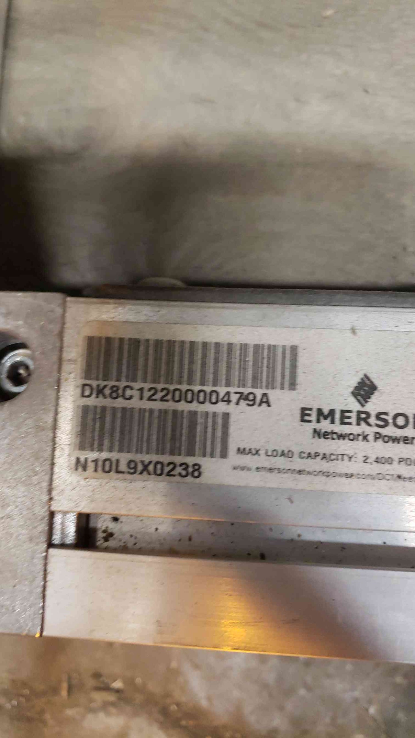 Emerson Extra Wide Server Cabinet Rack 49x32x79 Fully Enclosed (SKU: S6LLST11084)