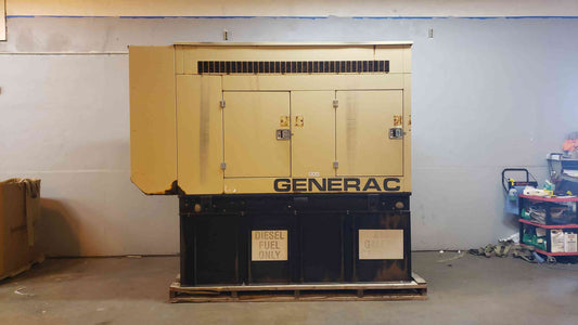 60KW Generac Generator 1PH 4D34-T Diesel 105Hrs TESTED(103128)