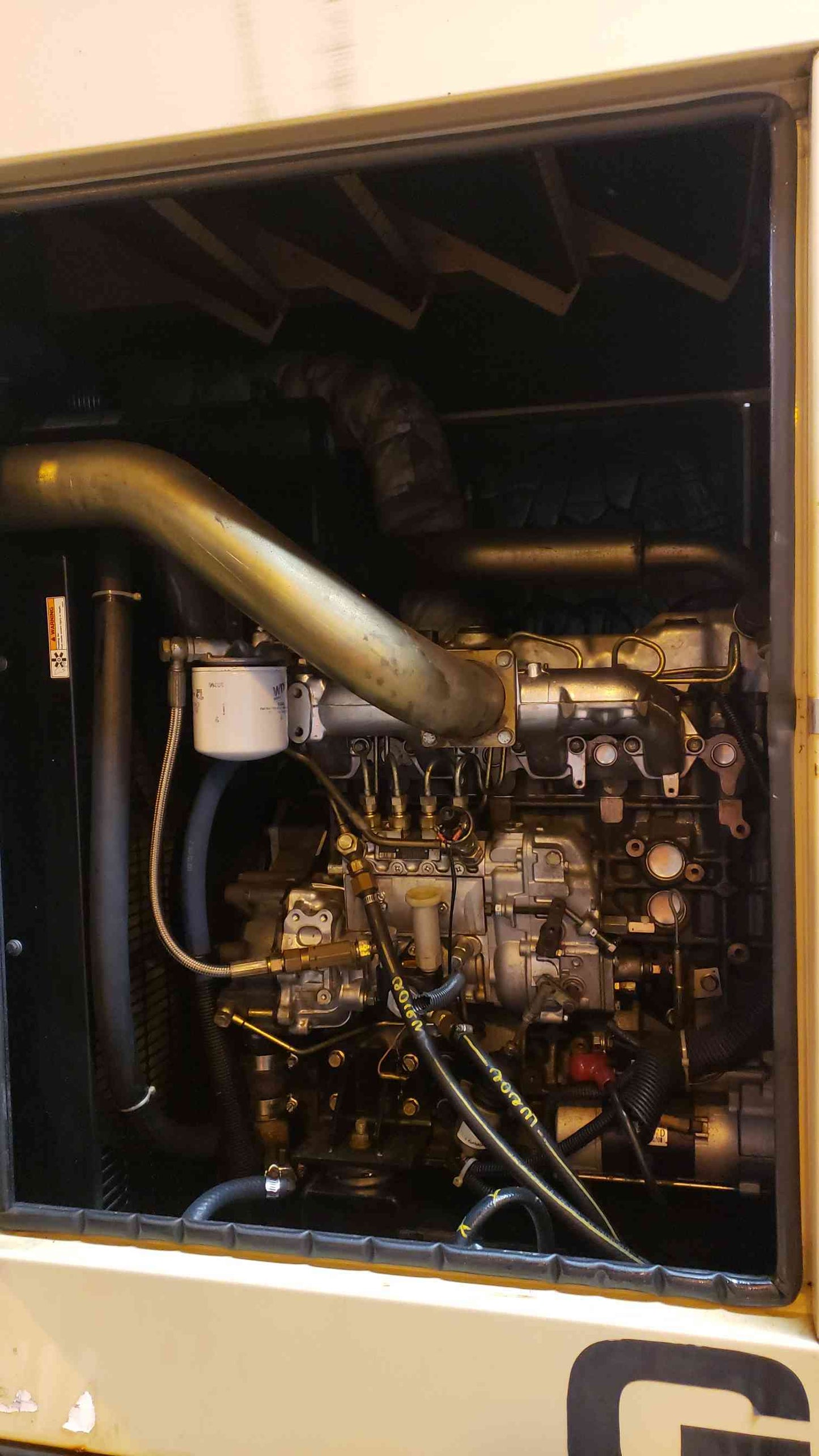 60KW Generac Generator 1PH 4D34-T Diesel 105Hrs TESTED(103128)