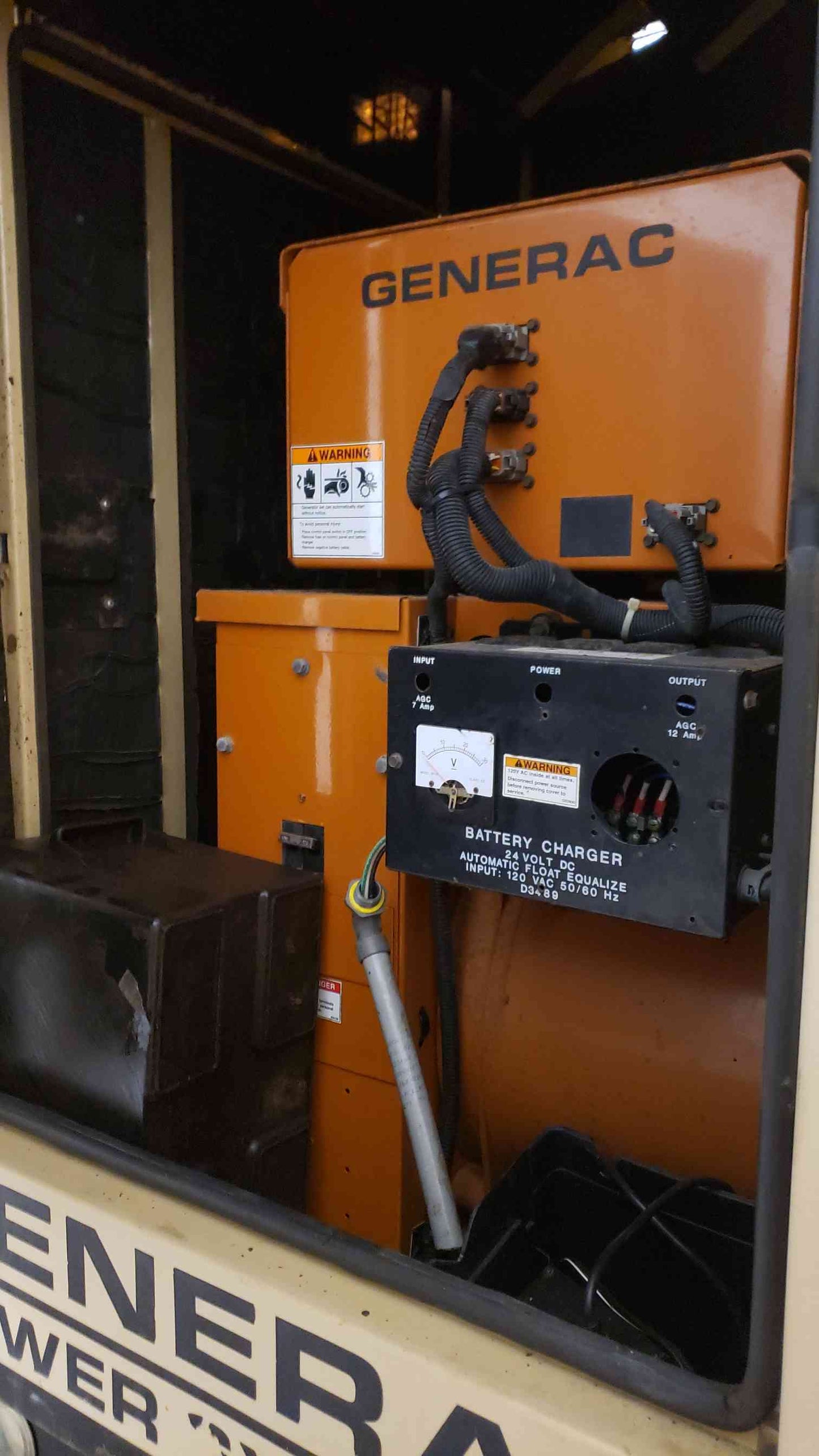 60KW Generac Diesel Generator 1PH TESTED - SEE DESCRIPTION(103132)