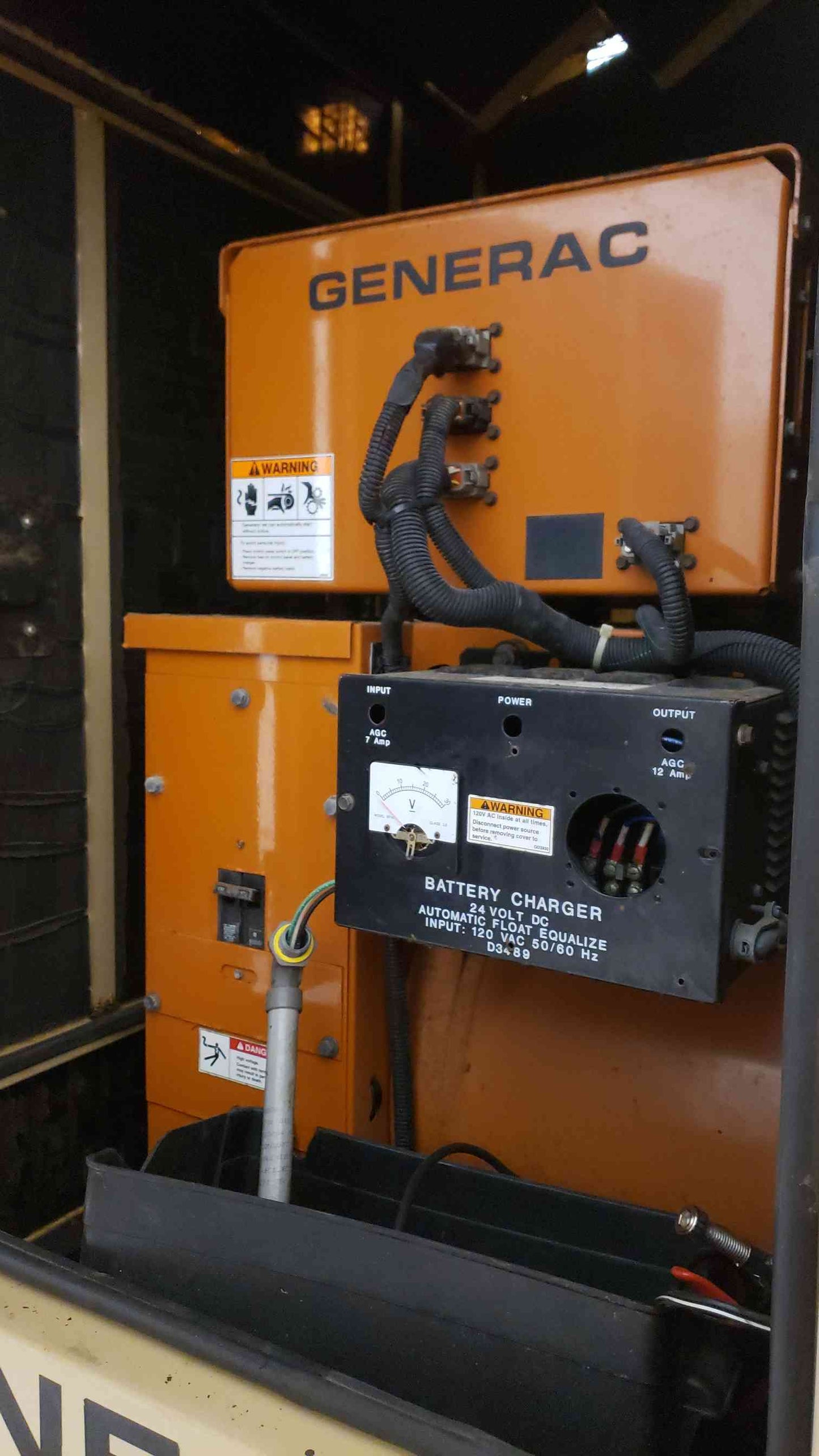 60KW Generac Diesel Generator 1PH TESTED - SEE DESCRIPTION(103132)