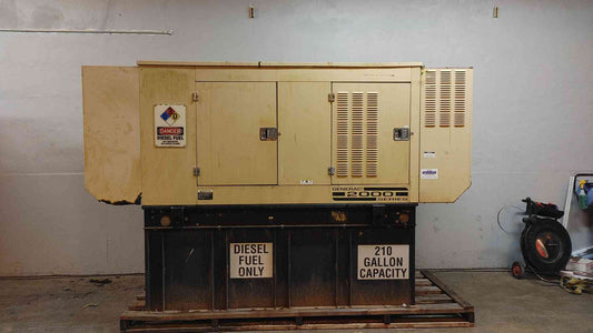 60KW Generac Diesel Generator 1PH AS-IS Not Working(103183)