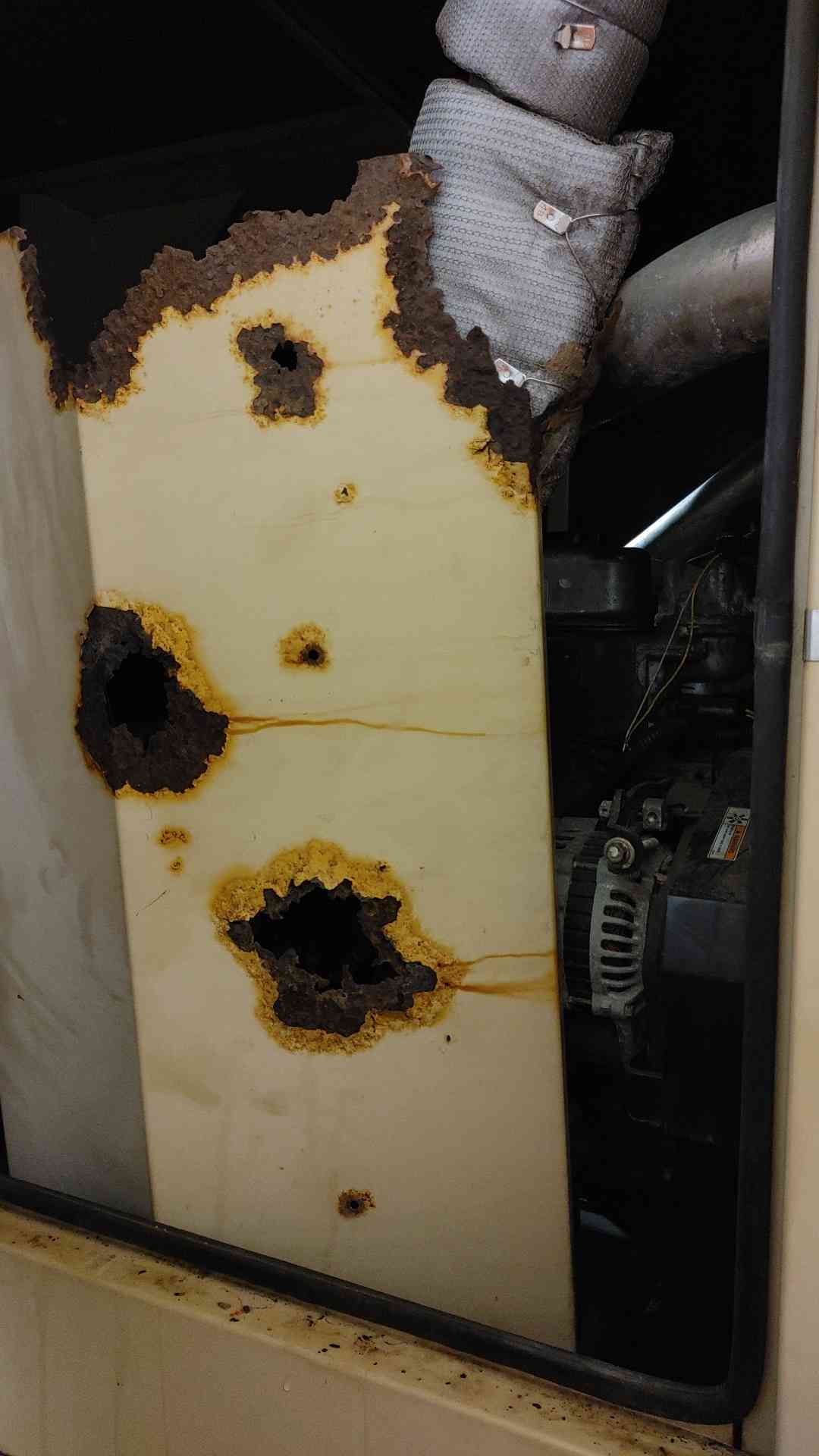 60KW Generac Diesel Generator 1PH AS-IS Not Working(103183)