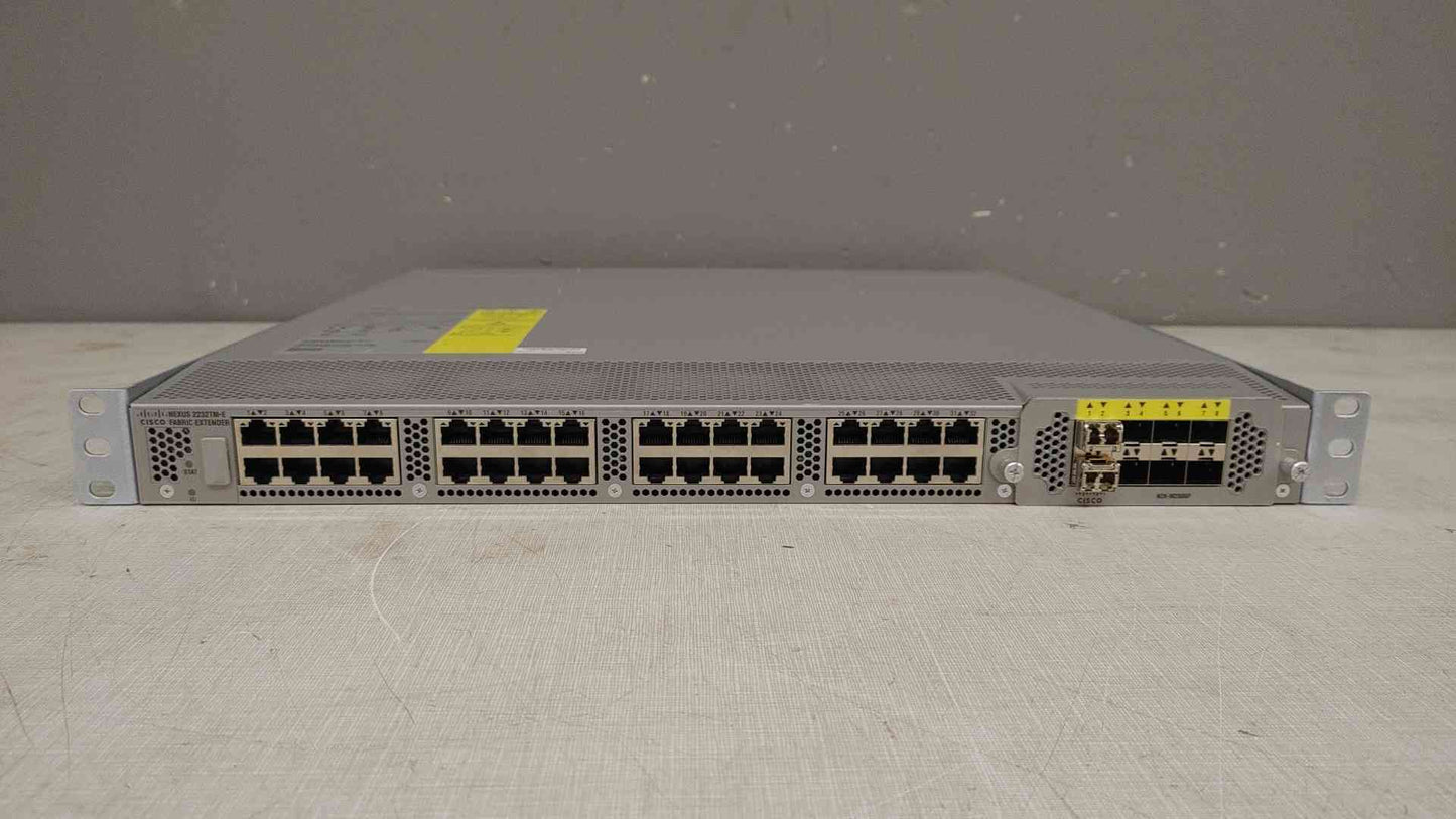 Lot of 12 N2K-C2232TM-E-10GE V03 Cisco Nexus 2232TM-E 10GbE 32-Ports Fabric Extender(103290)