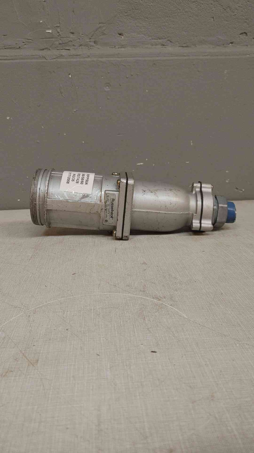 Lot of 45 Russellstoll Plug Connector 60A 600VAC 250V 7428-78(103311)