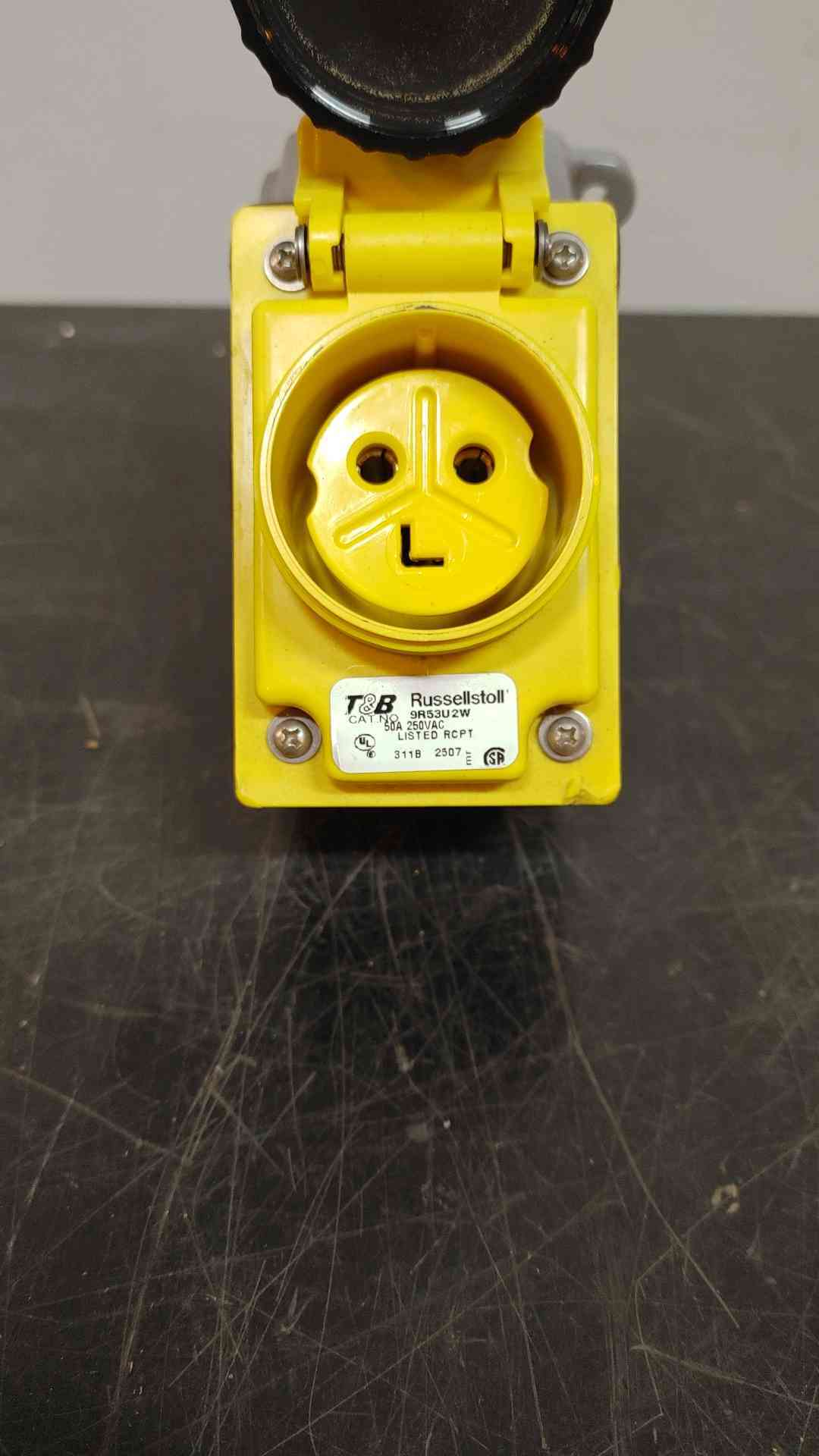 *Pickup Only* Lot of 4 Russellstoll Plug Receptacle 50A 250VAC 9R53U2W(103344)