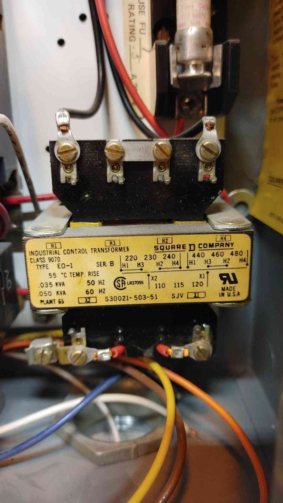 Square D Starter NEMA Size 0 3A 1334067-D(103403)