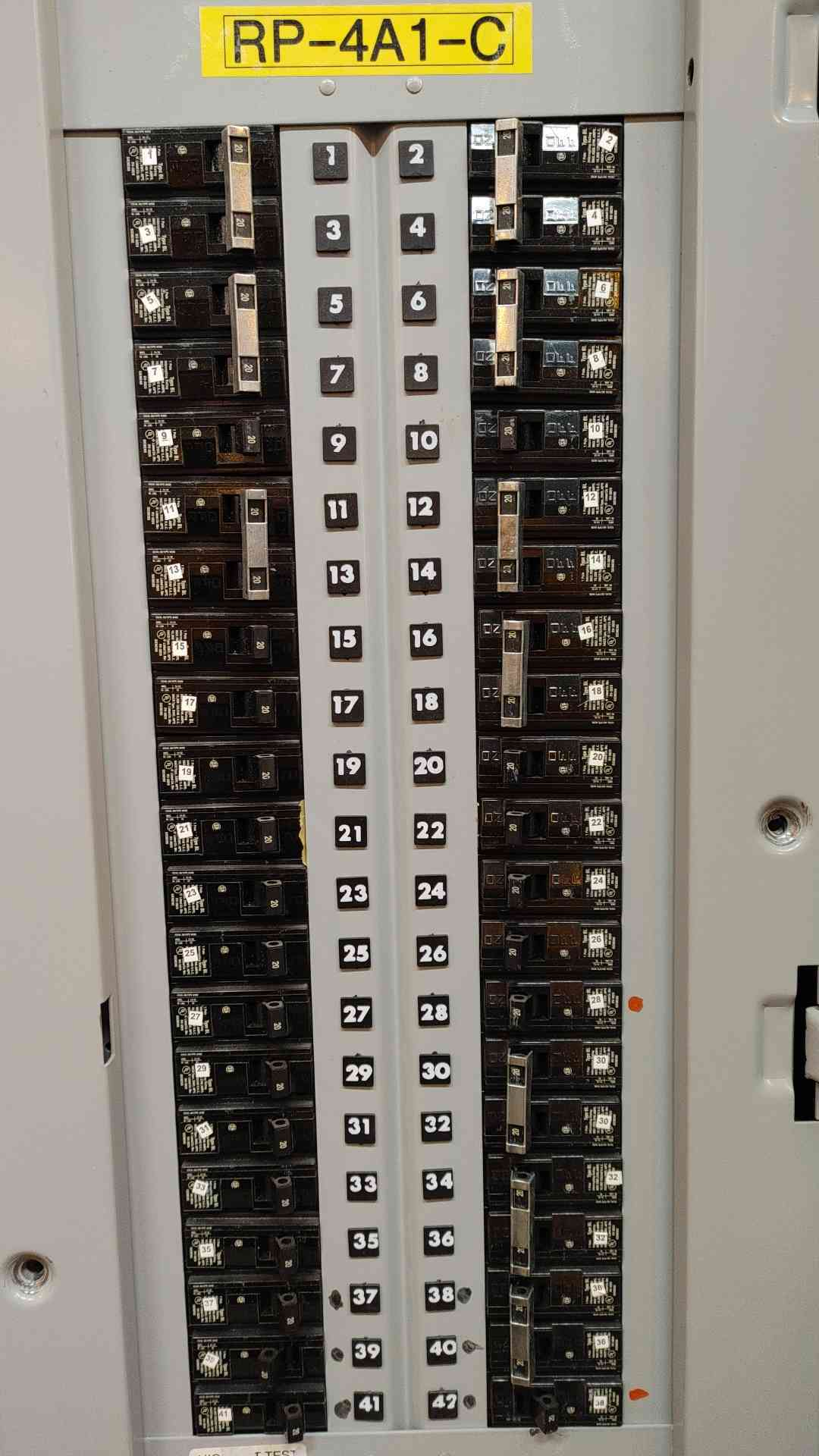 225A Breaker Panelboard 208/120V 3PH 4 Wire Loaded with Breakers(103437)