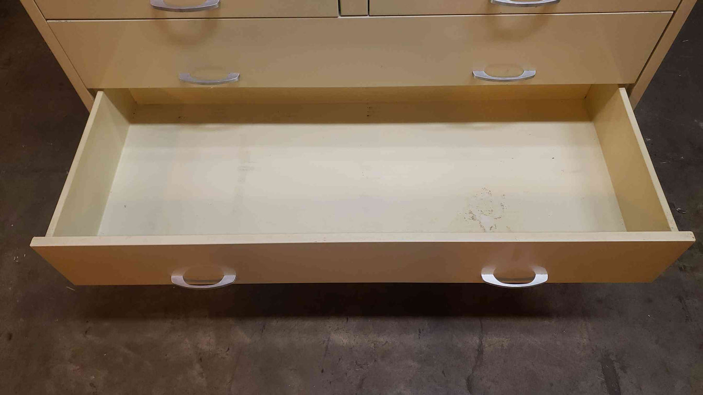 4' Kewaunee Drawer Casework Metal Standing Height Lab Furniture(103467)