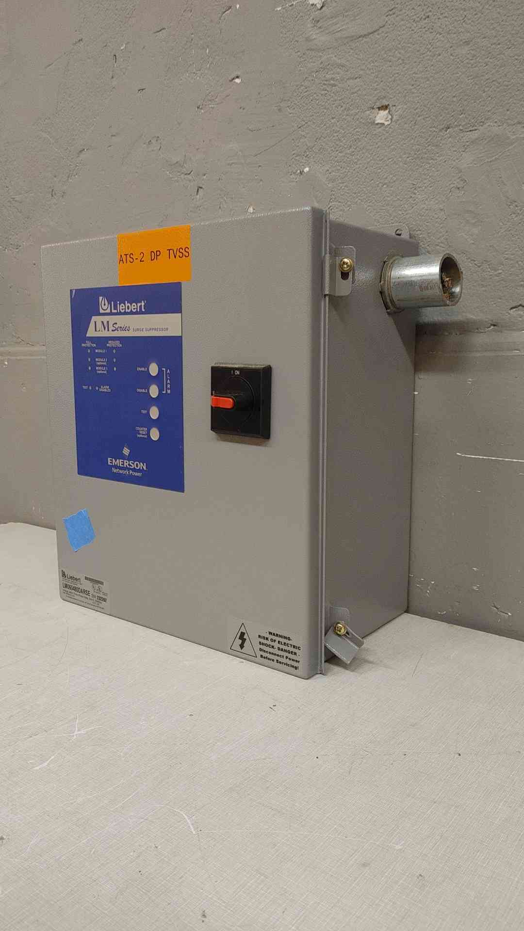 TVSS Liebert Surge Suppressor 480V 3PH 4 Wire 232262(103642)