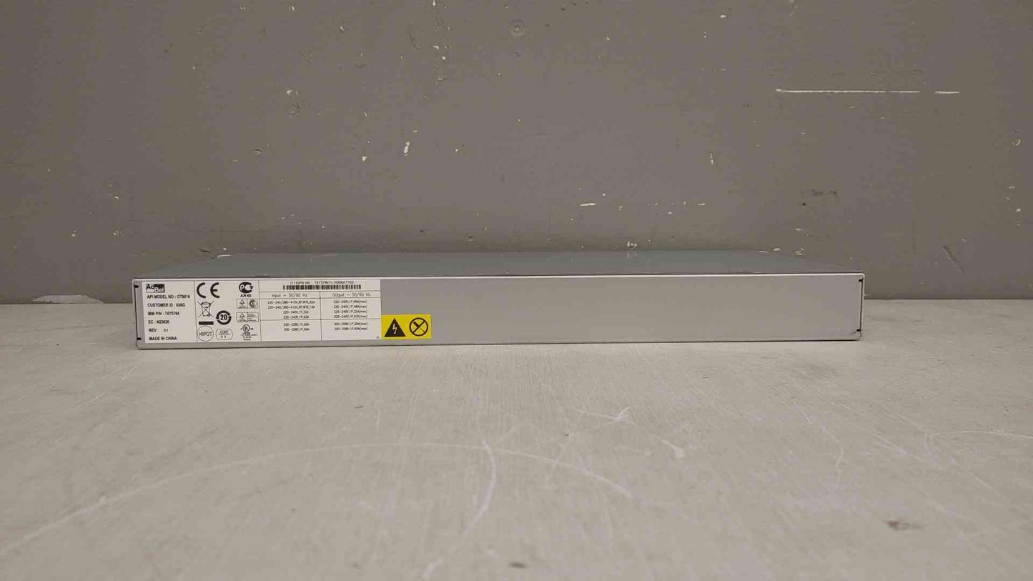 AcBel Small PDU Strip 200-208V 3P 60A 74Y5784(103892)